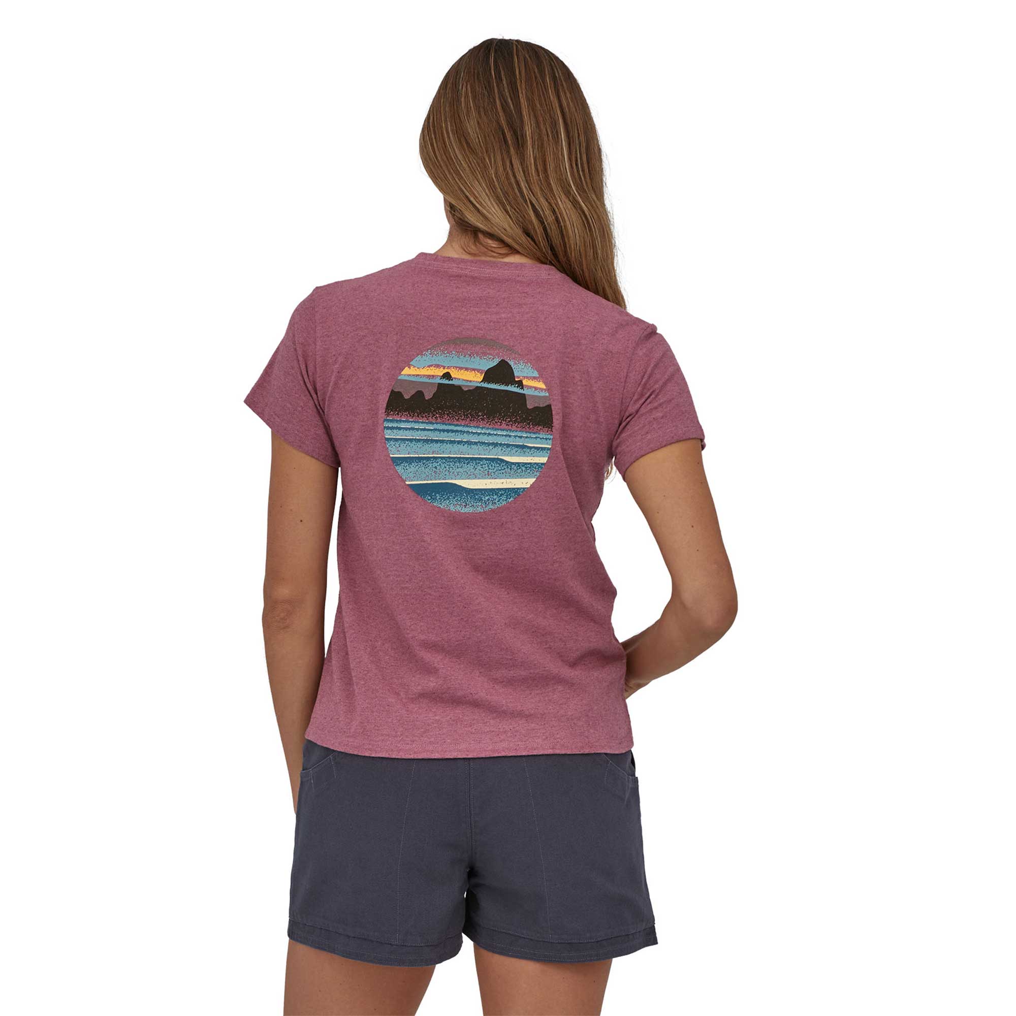 Patagonia Womens Skyline Stencil Responsibili-Tee - Image 4