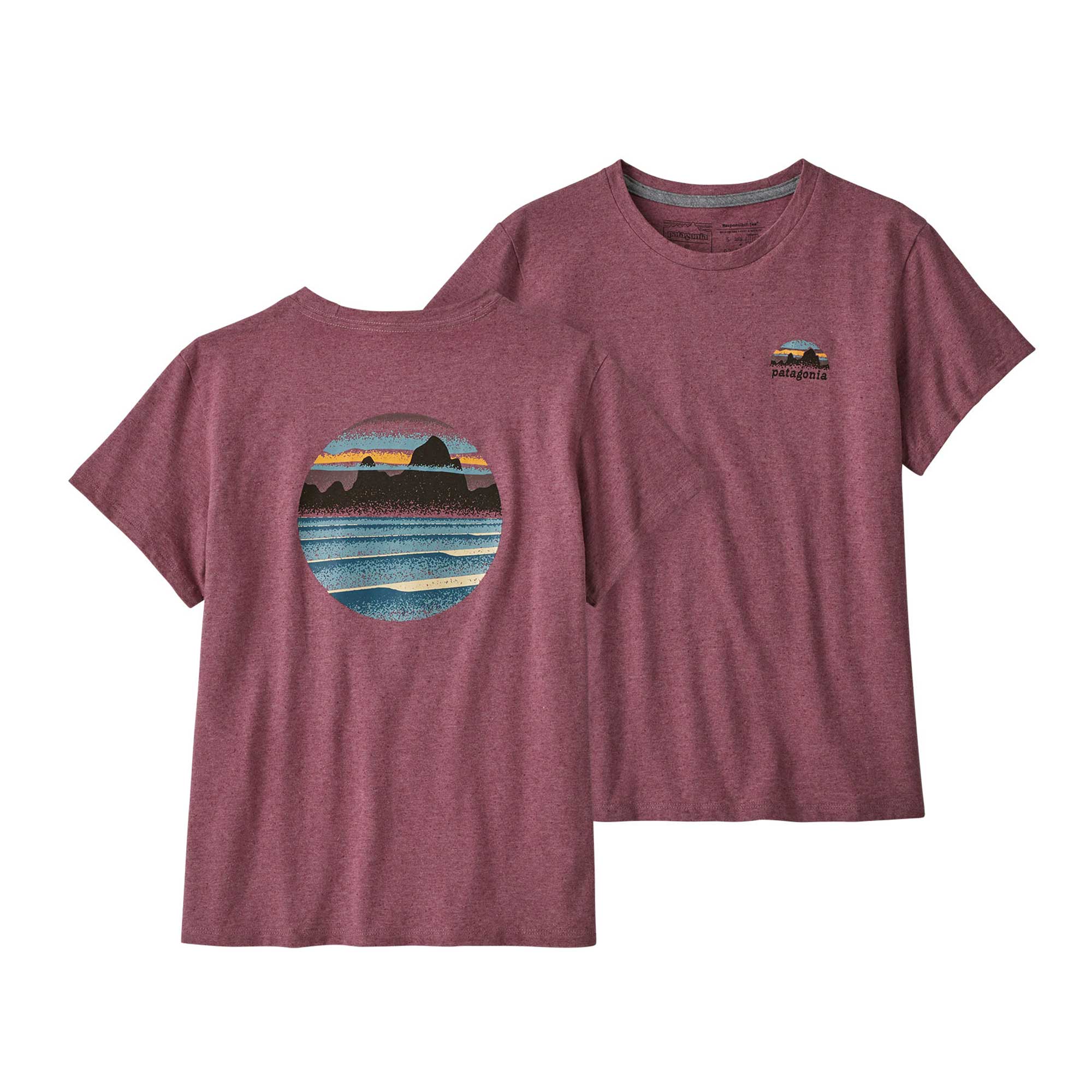 Patagonia Womens Skyline Stencil Responsibili-Tee - Image 5