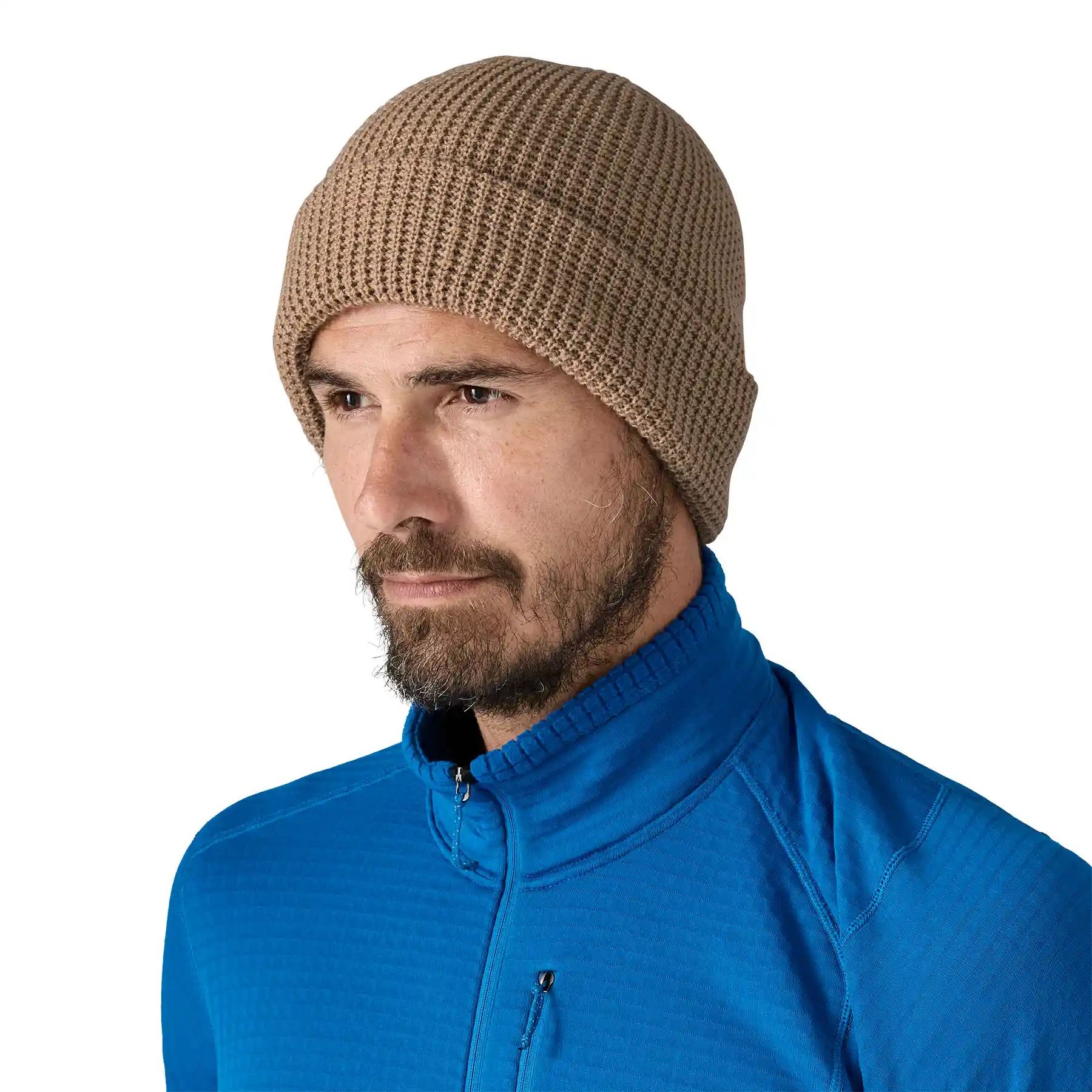 Patagonia Snowdrifter Beanie, slab khaki - Image 2