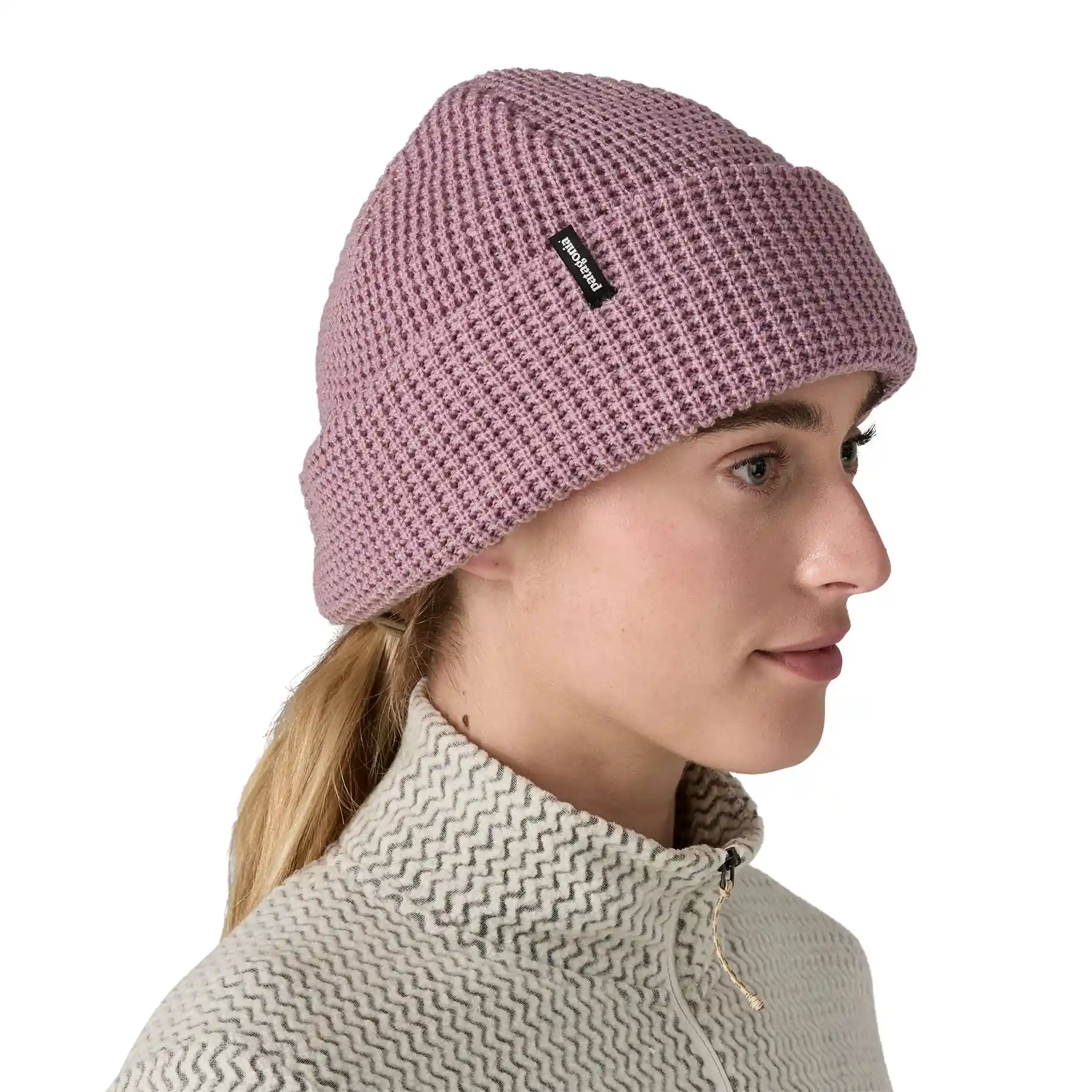 Patagonia Snowdrifter Beanie, stormy mauve - Image 2