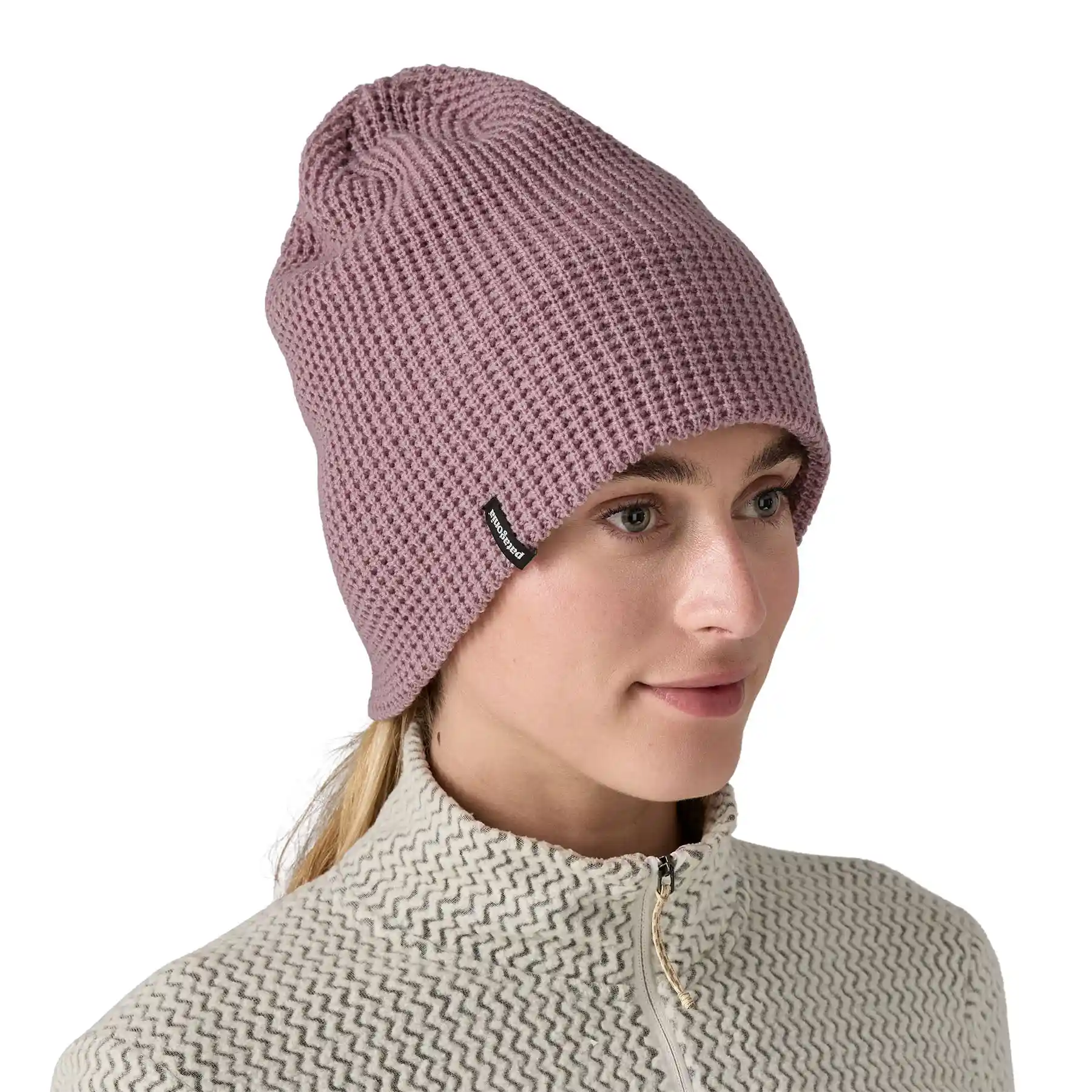 Patagonia Snowdrifter Beanie, stormy mauve - Image 4