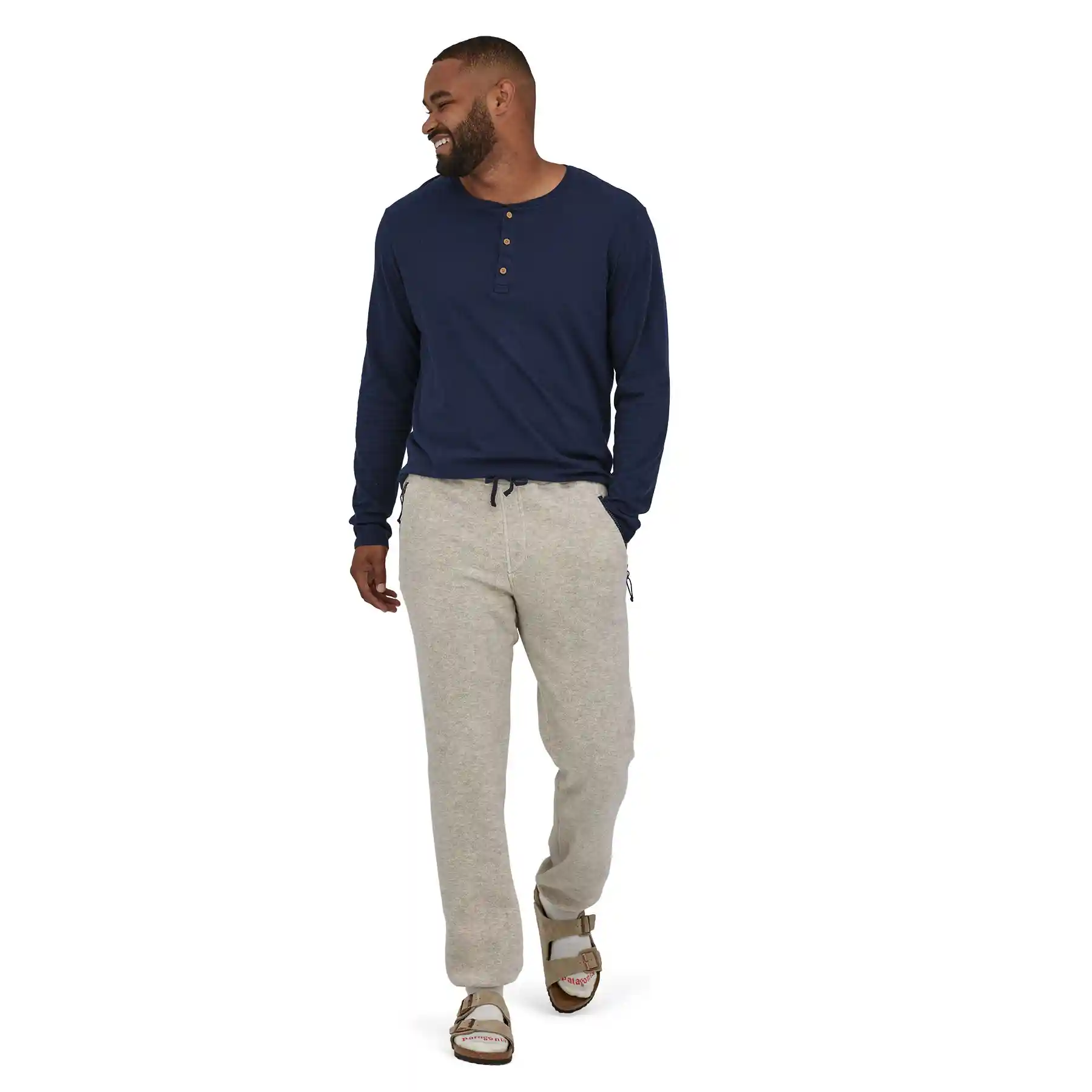 Patagonia Synchilla Pants, oatmeal heather - Image 2