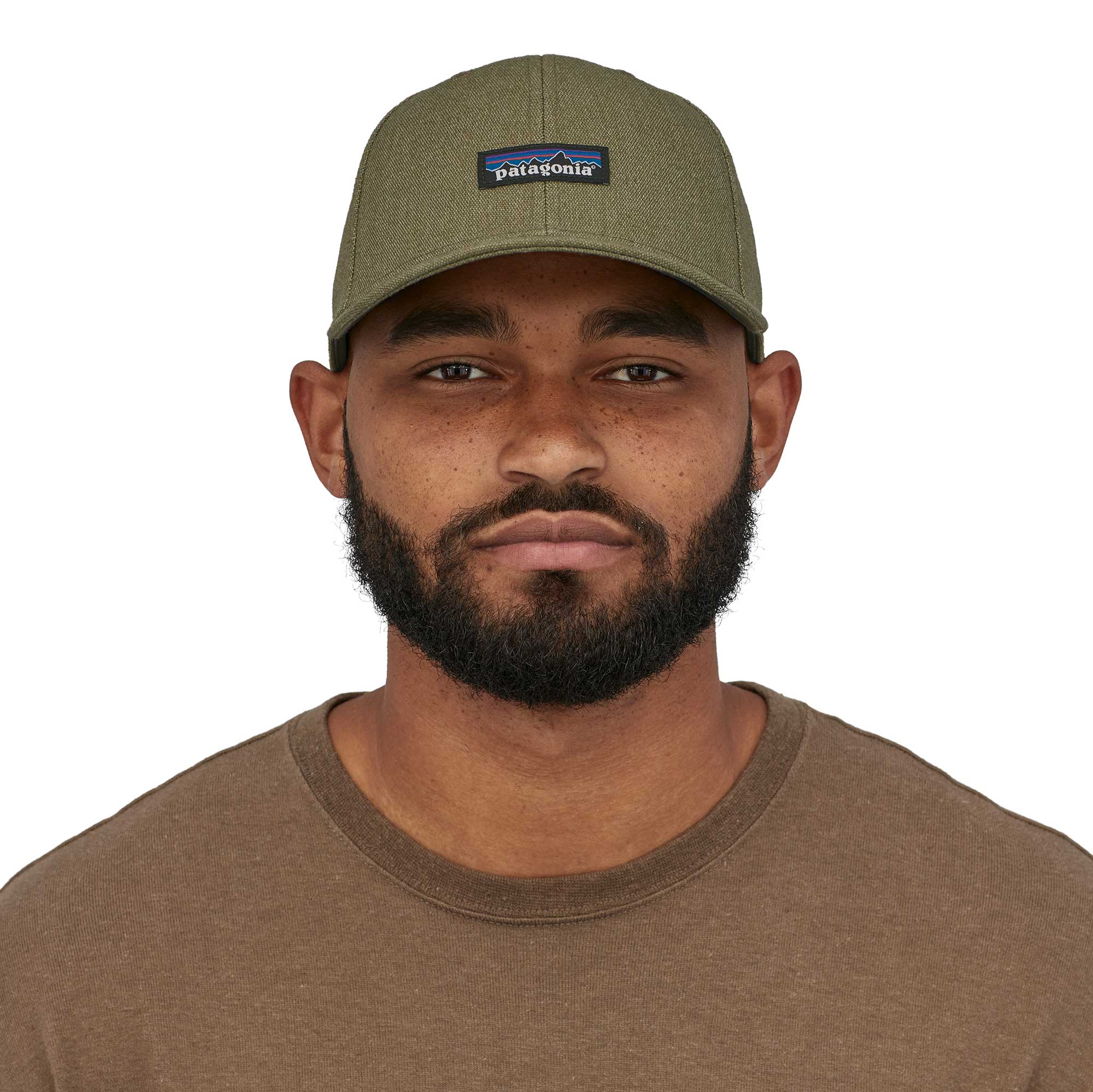 Patagonia Tin Shed Hat, P-6 Logo: Fatigue Green - Image 2