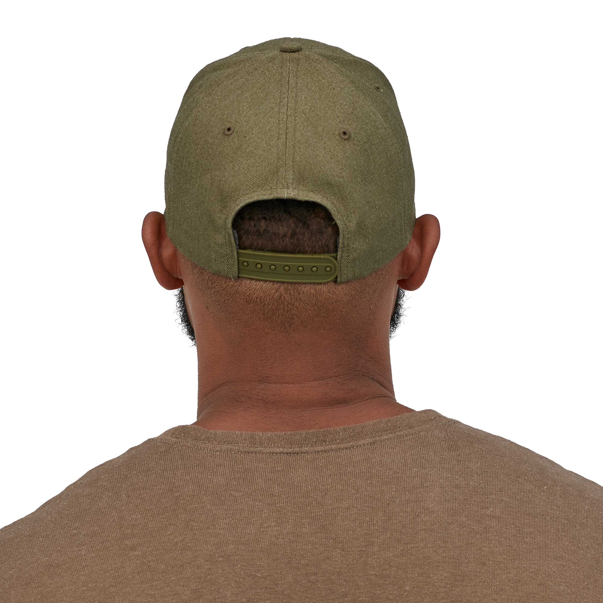 Patagonia Tin Shed Hat, P-6 Logo: Fatigue Green - Image 3