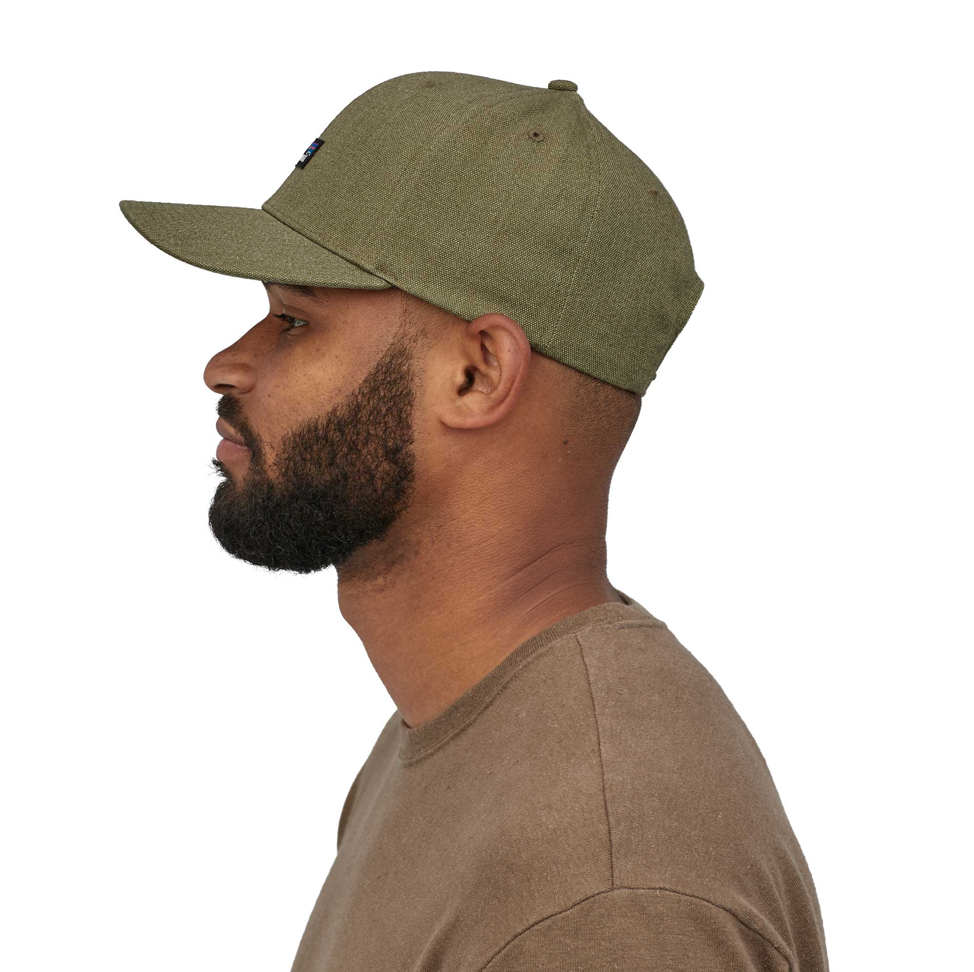 Patagonia Tin Shed Hat, P-6 Logo: Fatigue Green - Image 4