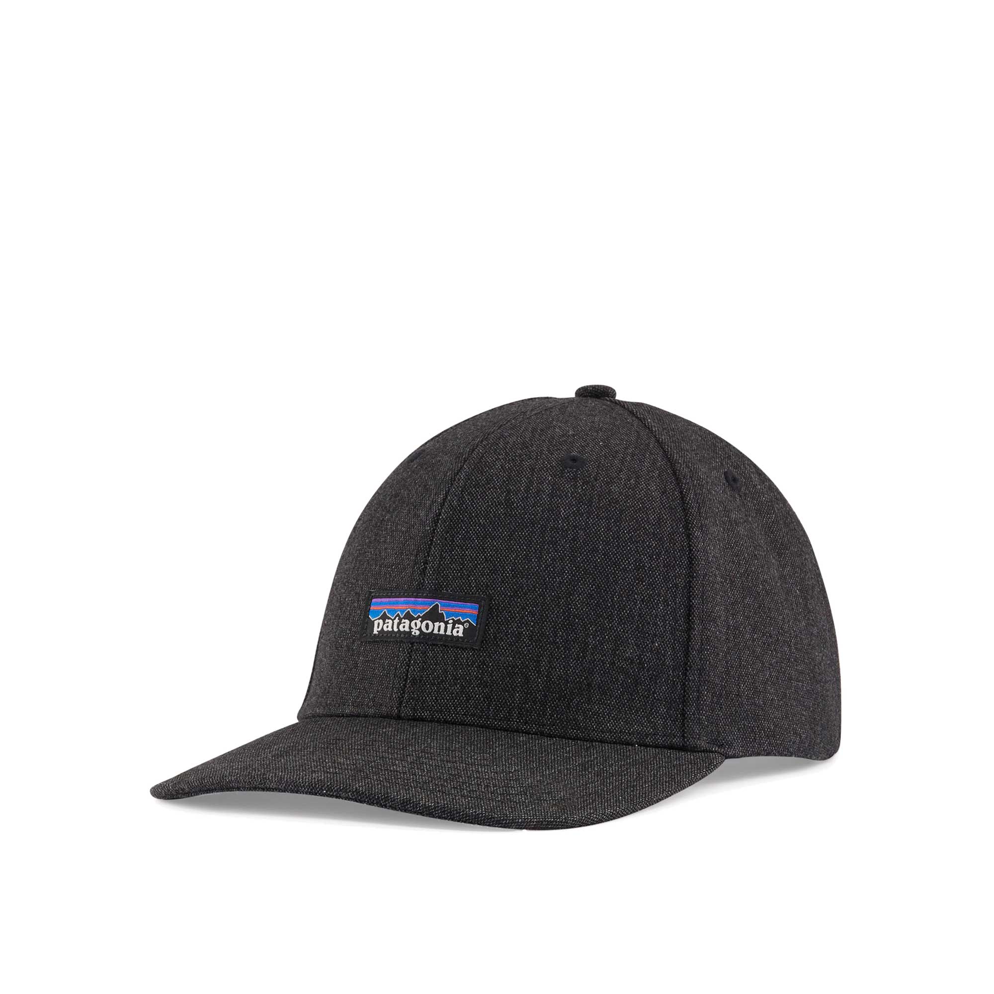 Patagonia Tin Shed Hat, P-6 Logo: Ink Black