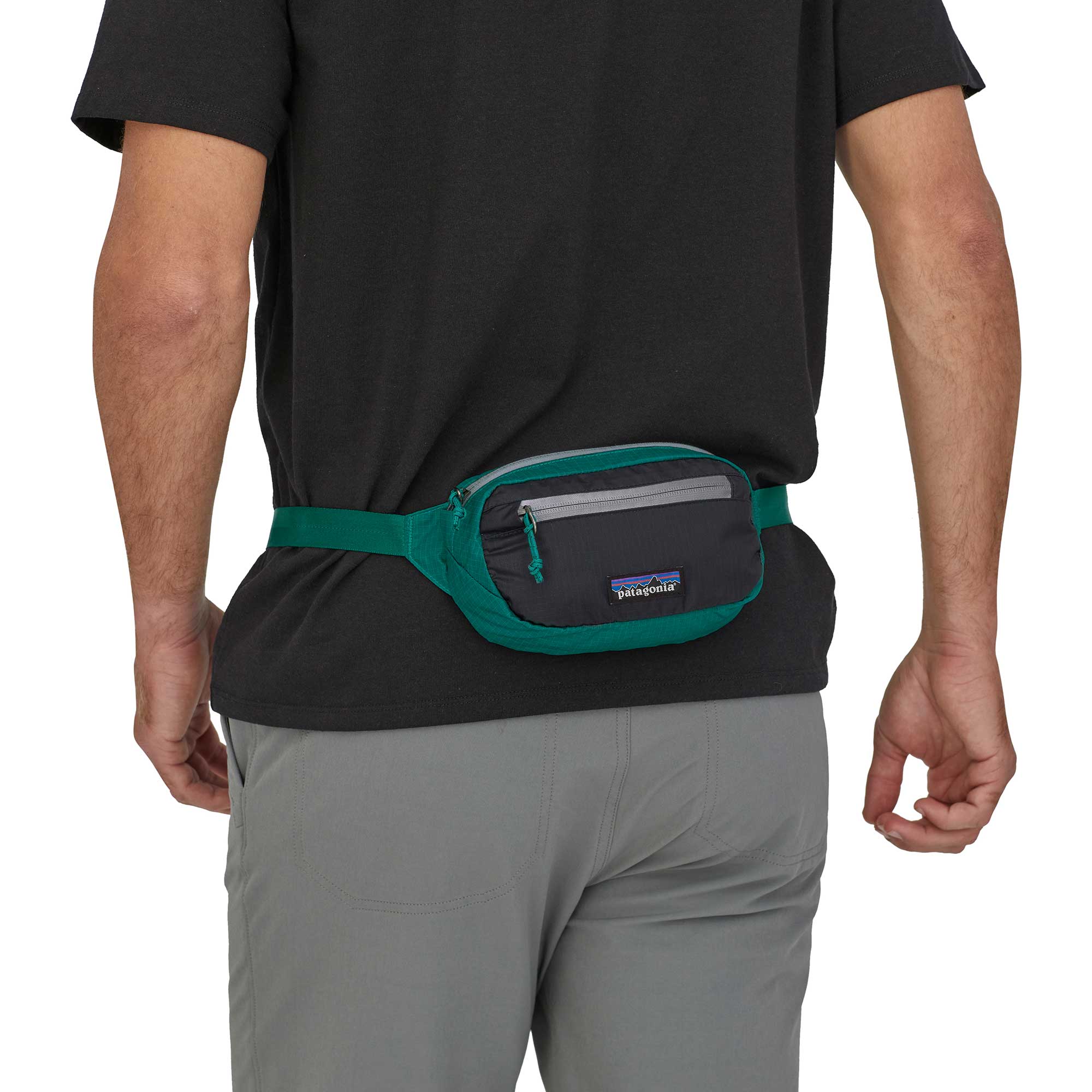 Patagonia Ultralight Black Hole Mini Hip Pack, Borealis Green - Image 5