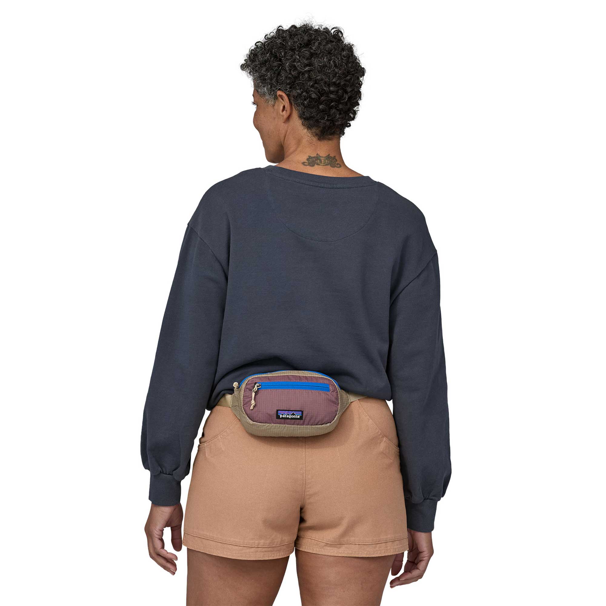Patagonia Ultralight Black Hole Mini Hip Pack, Husk Tan - Image 4