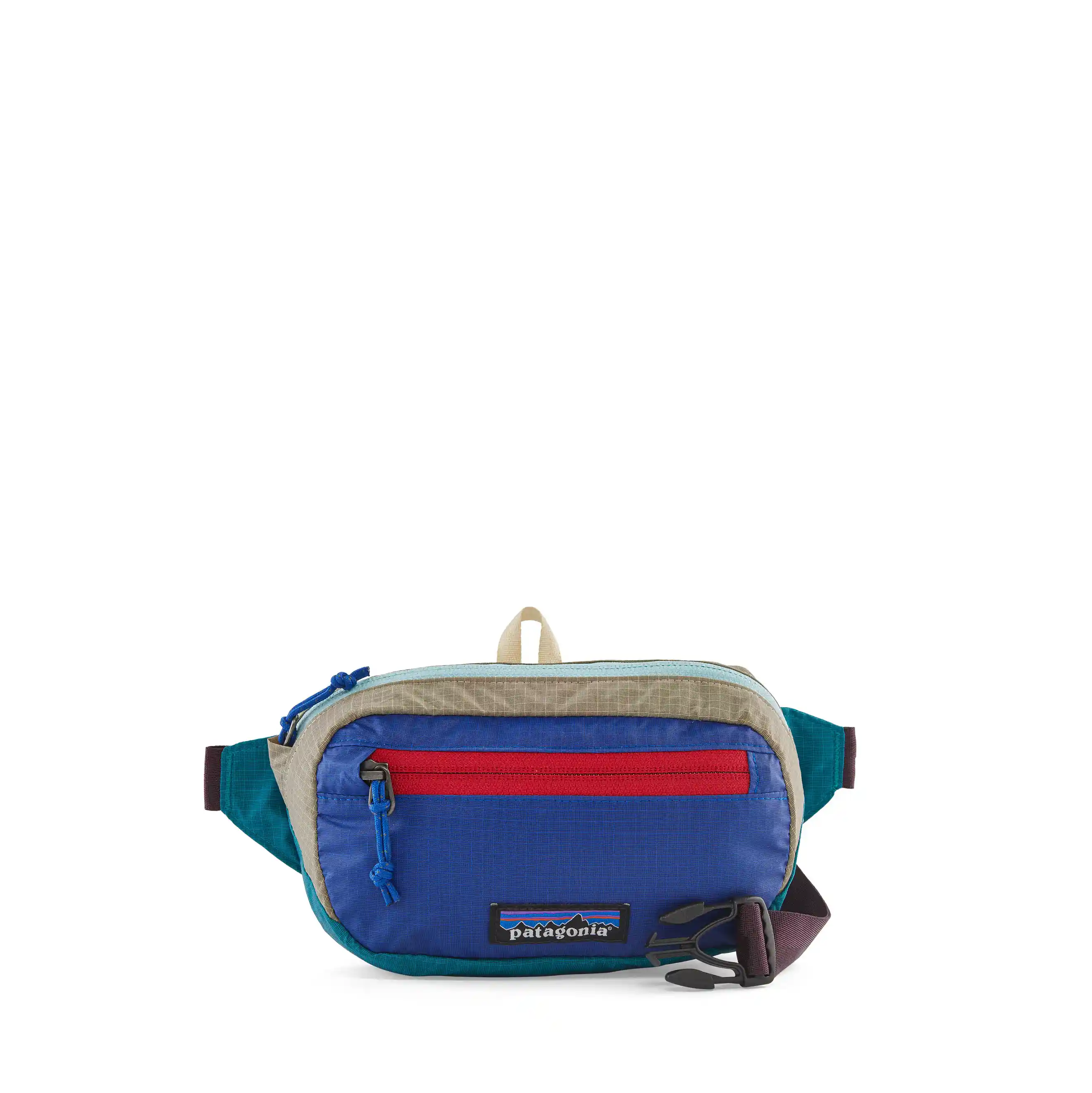 Patagonia Ultralight Black Hole Mini Hip Pack, patchwork: belay blue