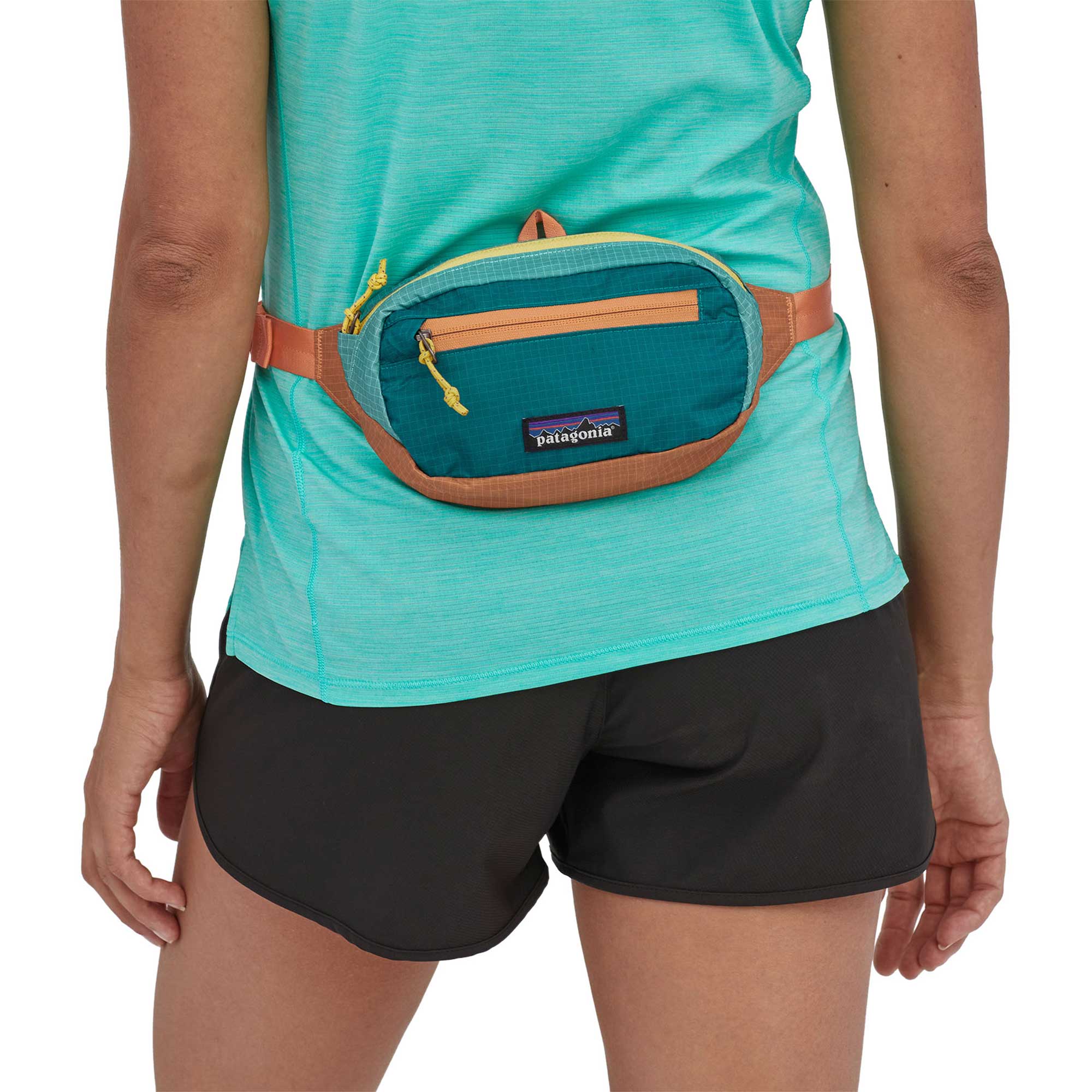 Patagonia Ultralight Black Hole Mini Hip Pack, Patchwork: Current Blue - Image 4
