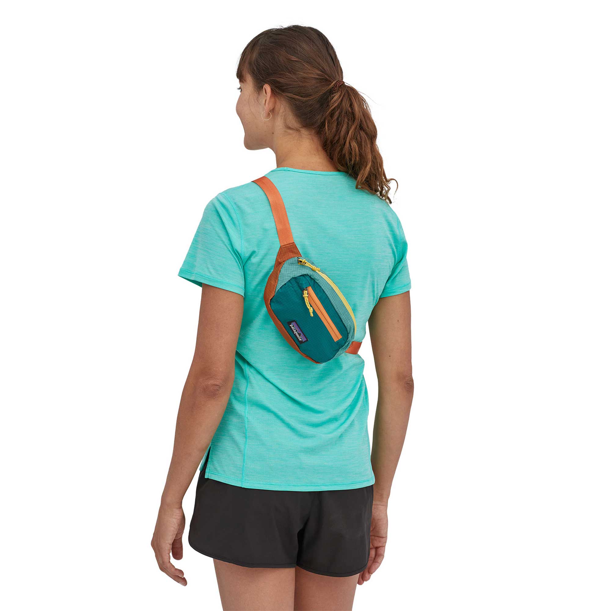 Patagonia Ultralight Black Hole Mini Hip Pack, Patchwork: Current Blue - Image 5