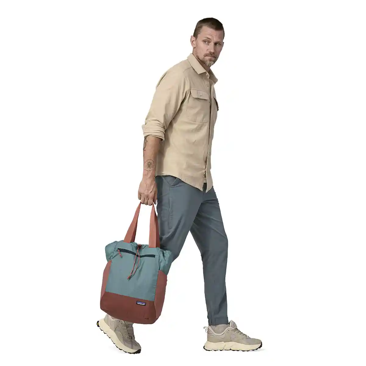 Patagonia Ultralight Black Hole Tote Pack, burl red - Image 2