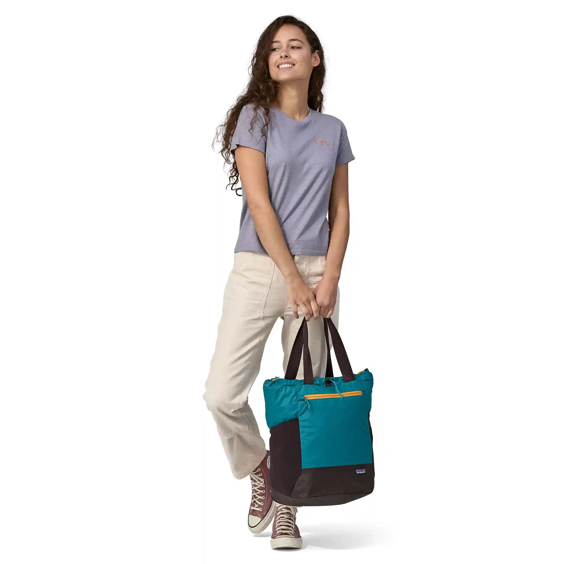 Patagonia Ultralight Black Hole Tote Pack, obsidian plum - Image 5