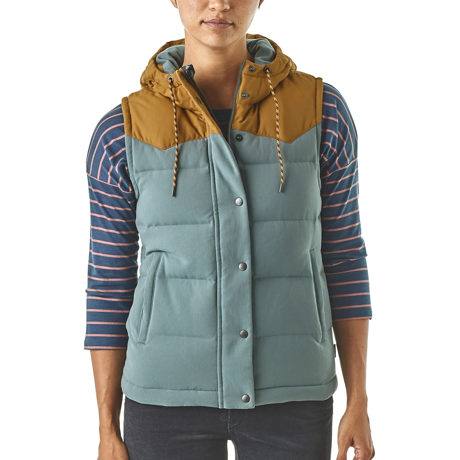 Patagonia Women's Bivy Down Hooded Vest - Image 3