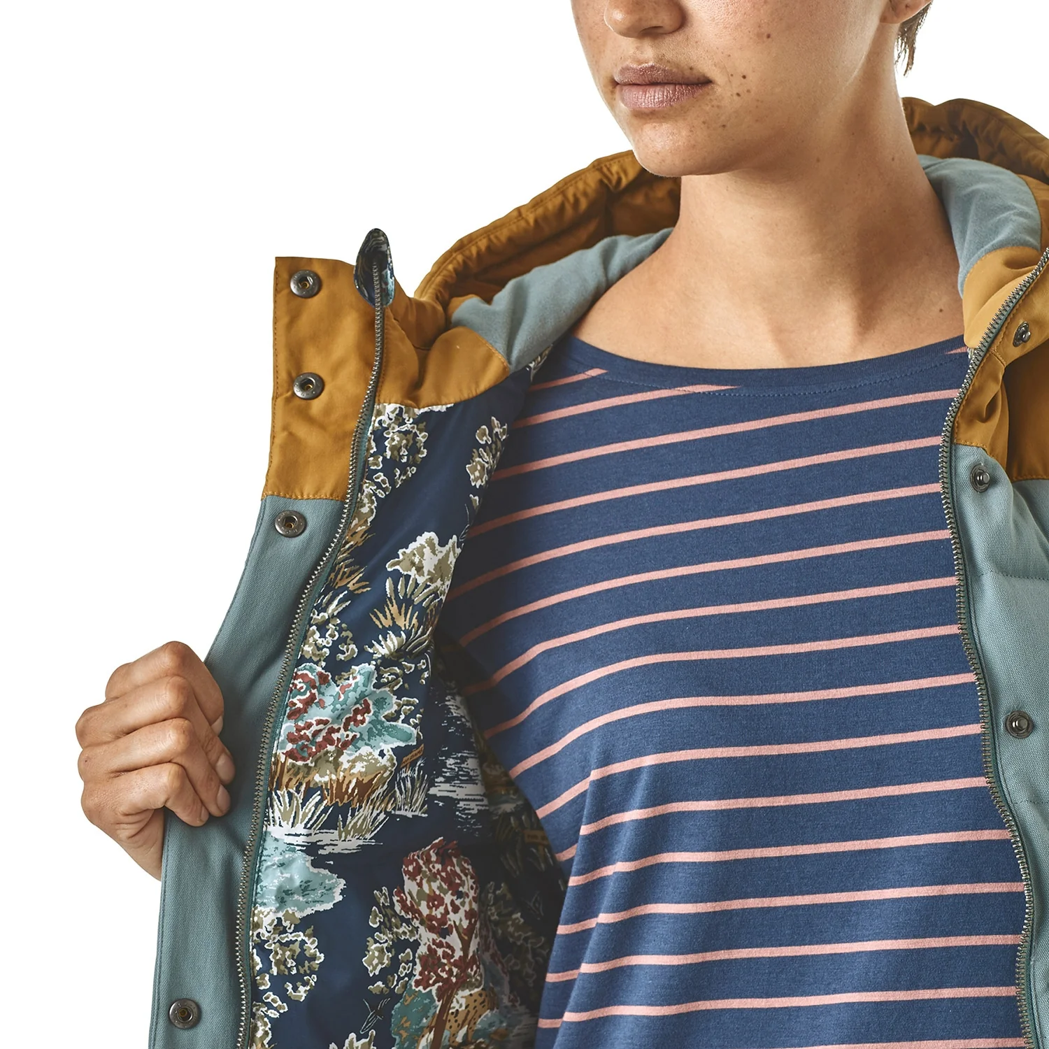 Patagonia Women's Bivy Down Hooded Vest - Image 4