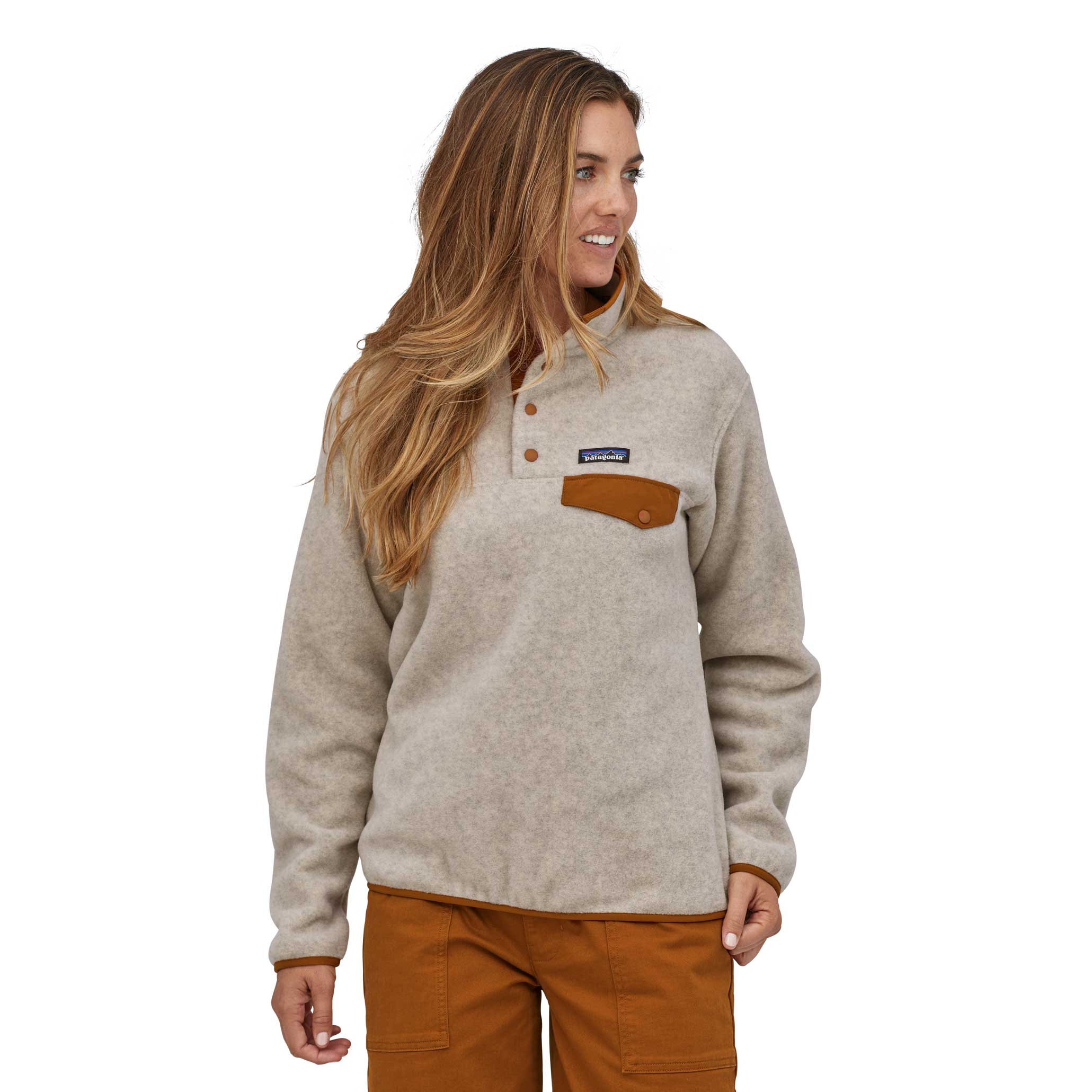 Patagonia Women's Lightweight Synchilla Snap-T Pullover - Image 3