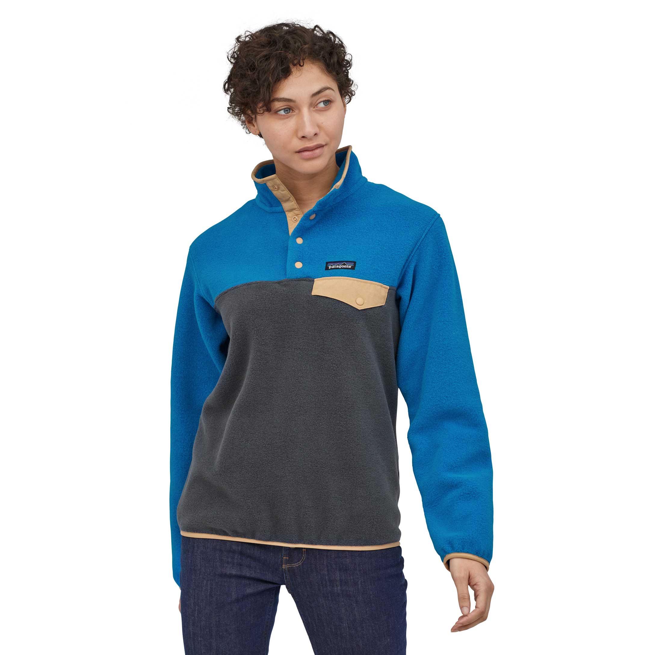 Patagonia Women's Lightweight Synchilla Snap-T Pullover - Image 3