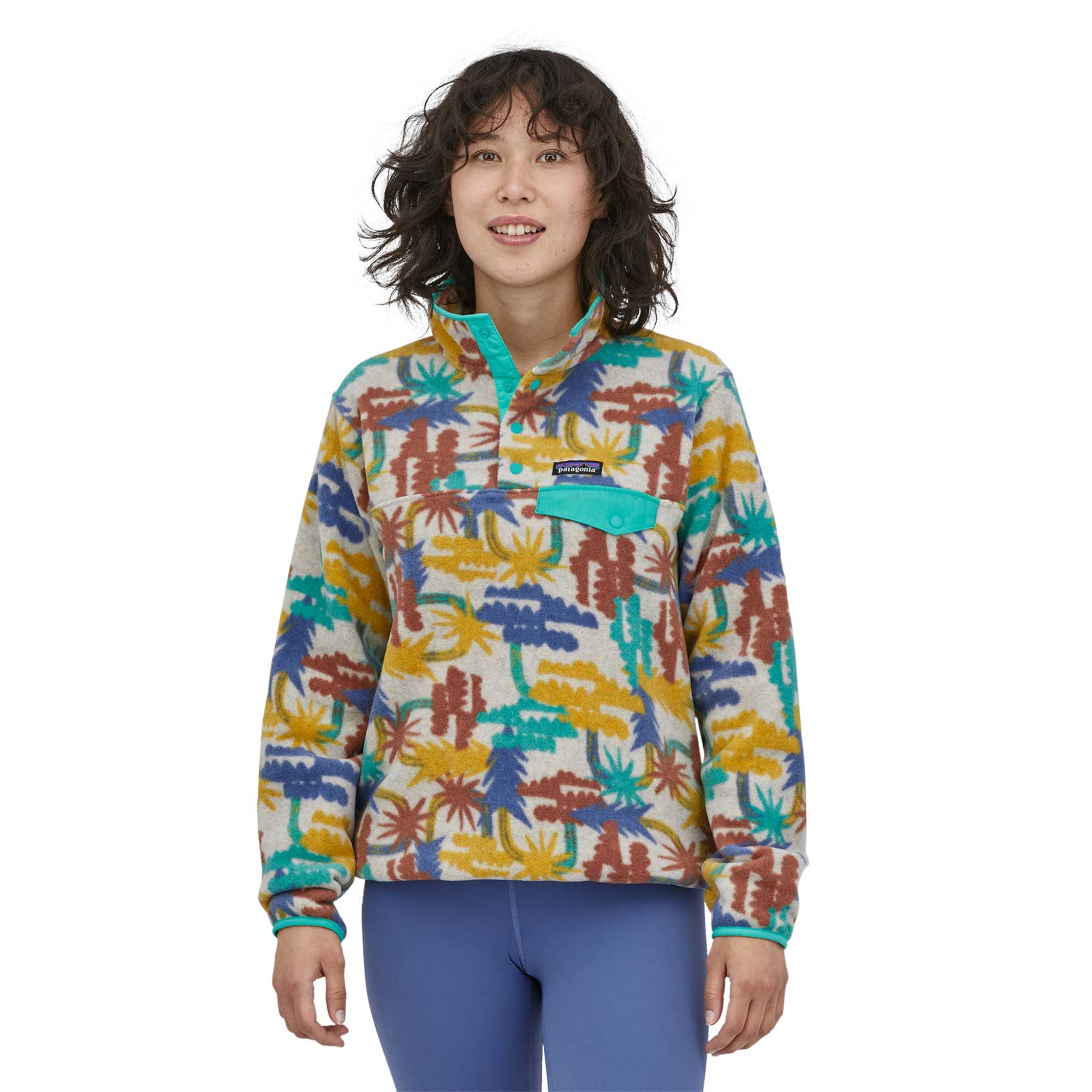 Patagonia Womens Lightweight Synchilla Snap-T Pullover - Image 2