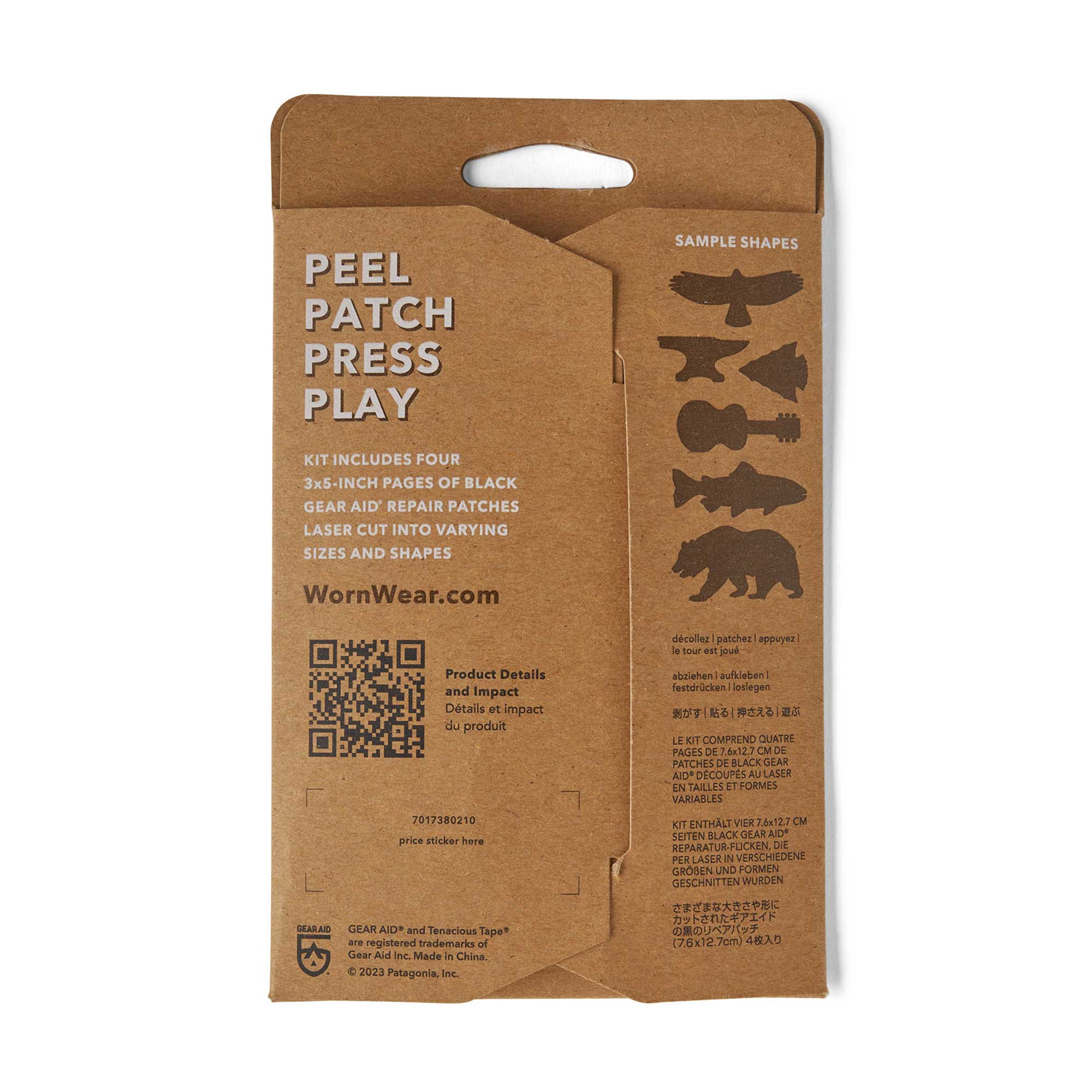 Patagonia Worn Wear Patch Kit, Black - Image 3