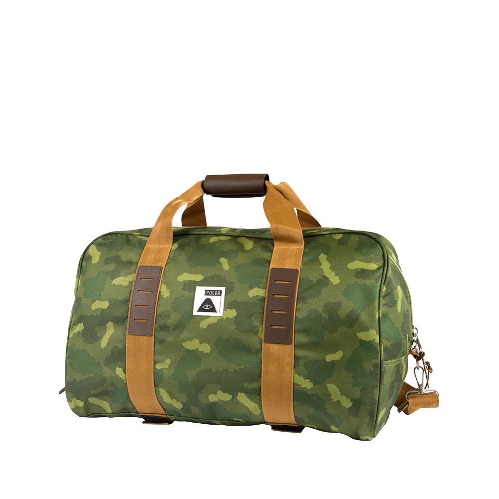 Poler Carry On Duffle, Green Camo