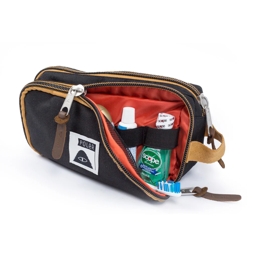 Poler Dopp Kit, Black - Image 2
