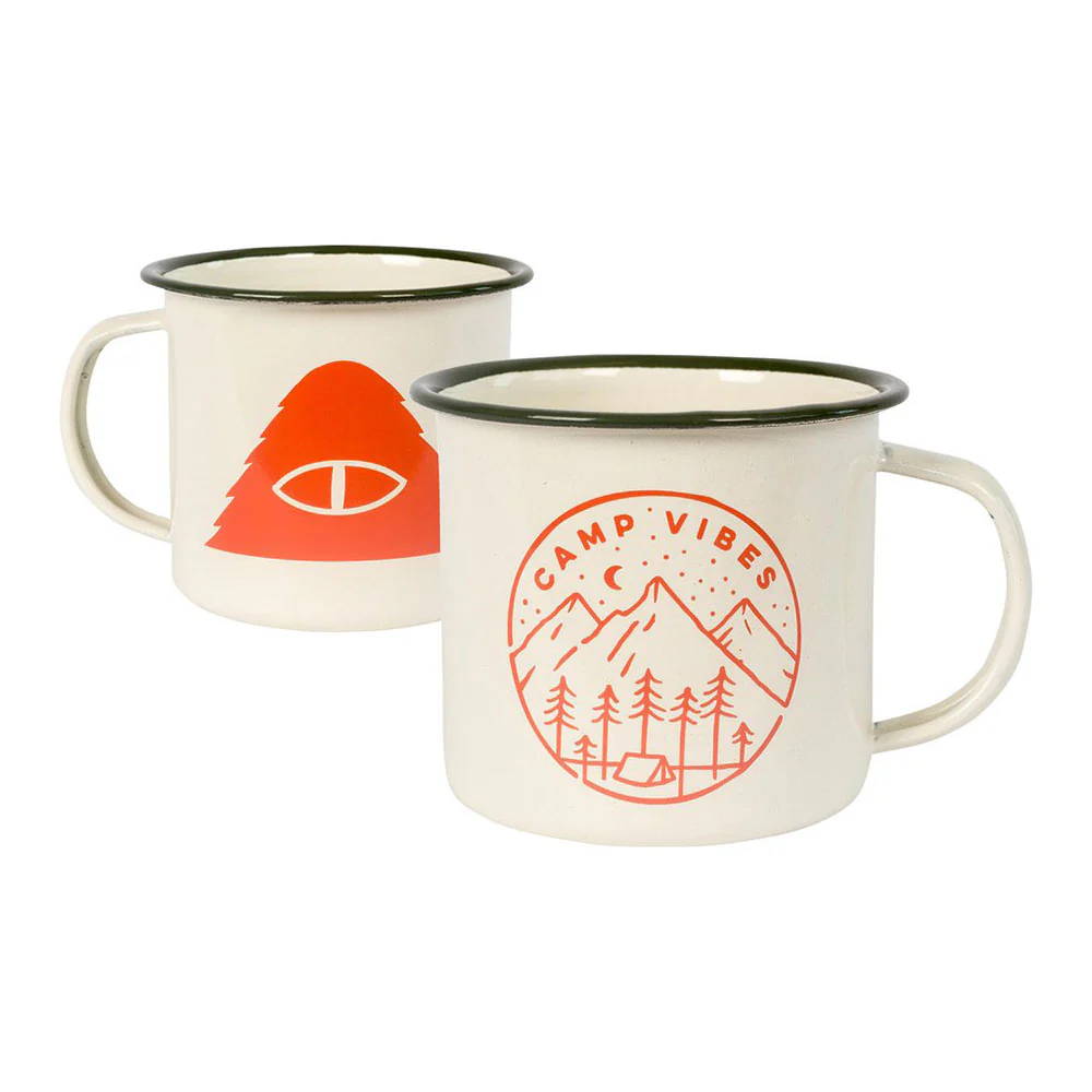 Poler Enamel Mug, off white