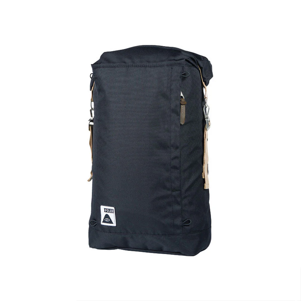 Poler Rolltop Backpack, Black