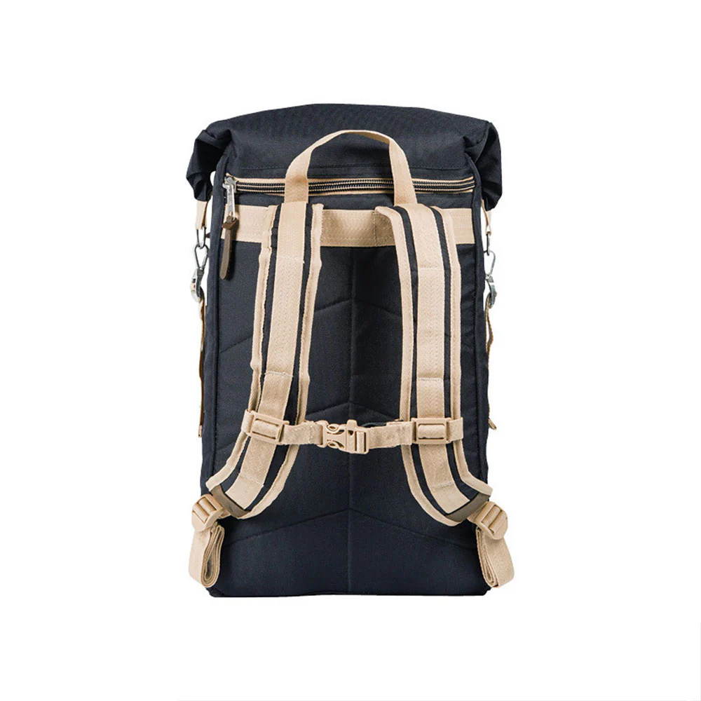 Poler Rolltop Backpack, Black - Image 2