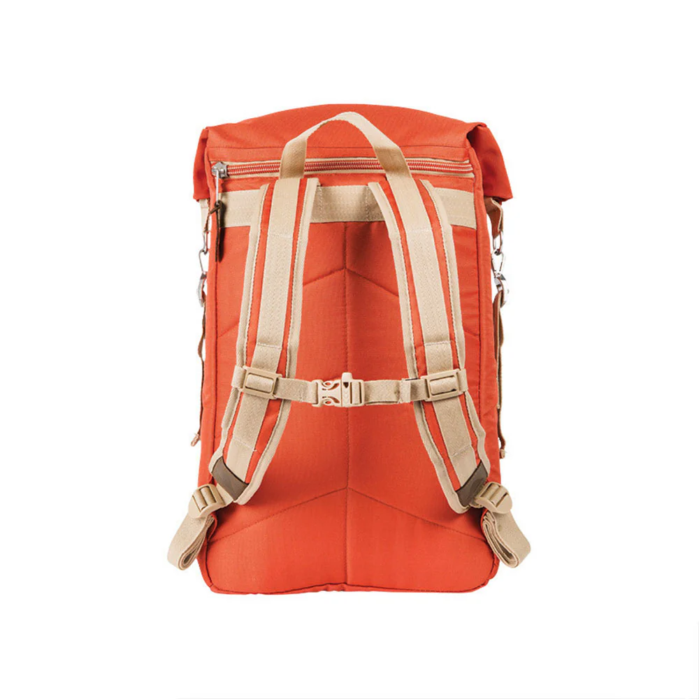 Poler Rolltop Backpack, Burnt Orange - Image 2
