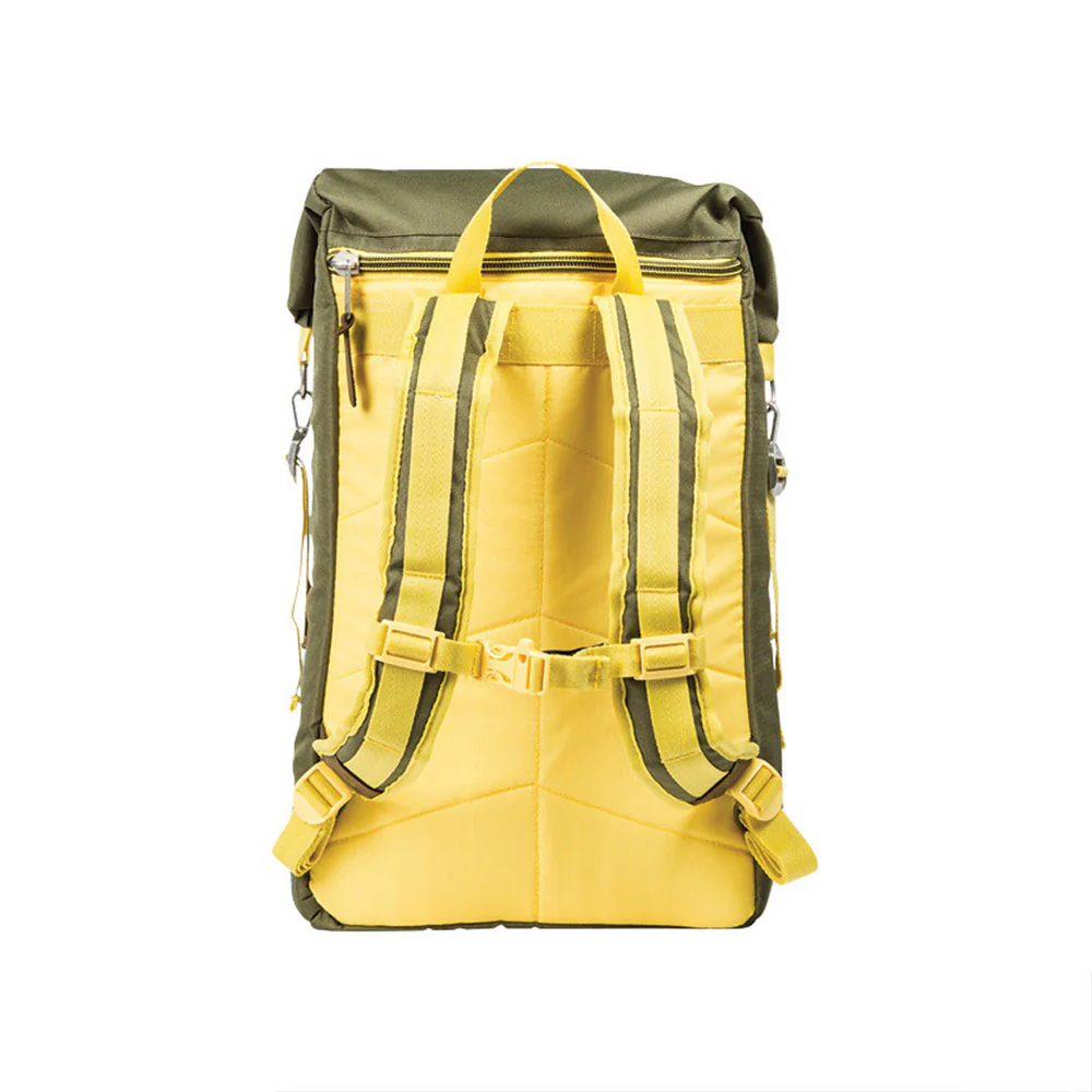 Poler Rolltop Backpack, Mossy/Dandelion - Image 2