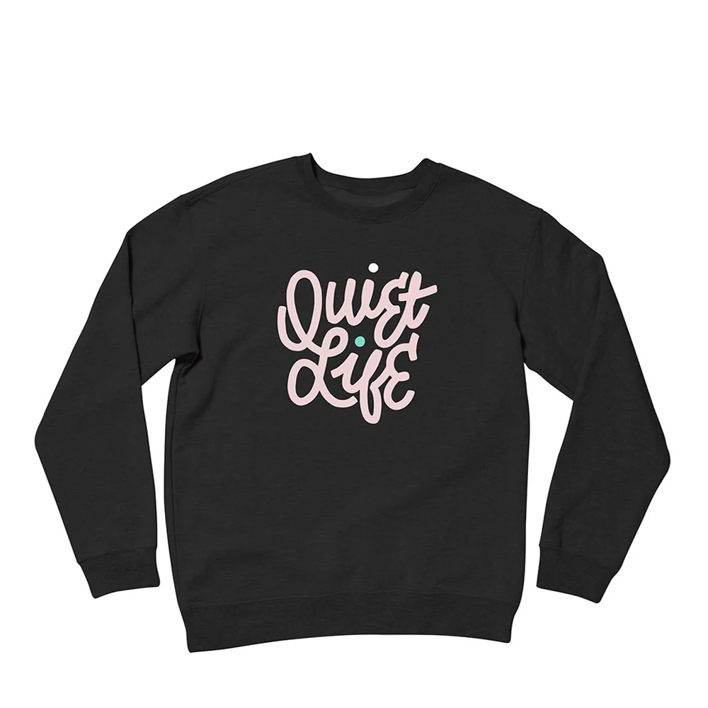 Quiet Life Aussie Script Crewneck