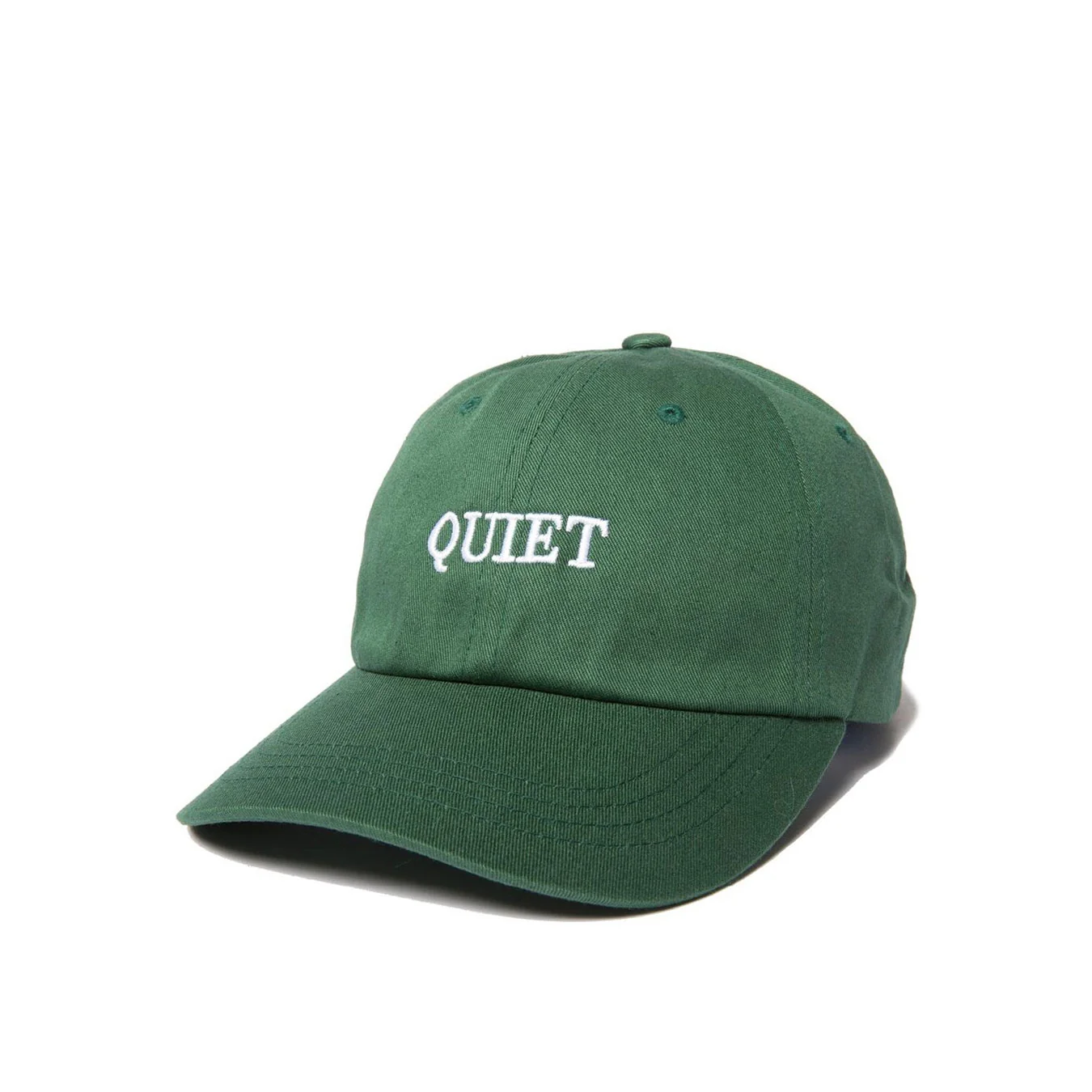 Quiet Life Bodoni dad hat, forest green