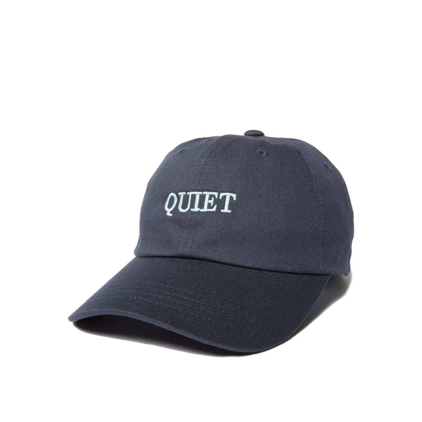 Quiet Life Bodoni dad hat, navy