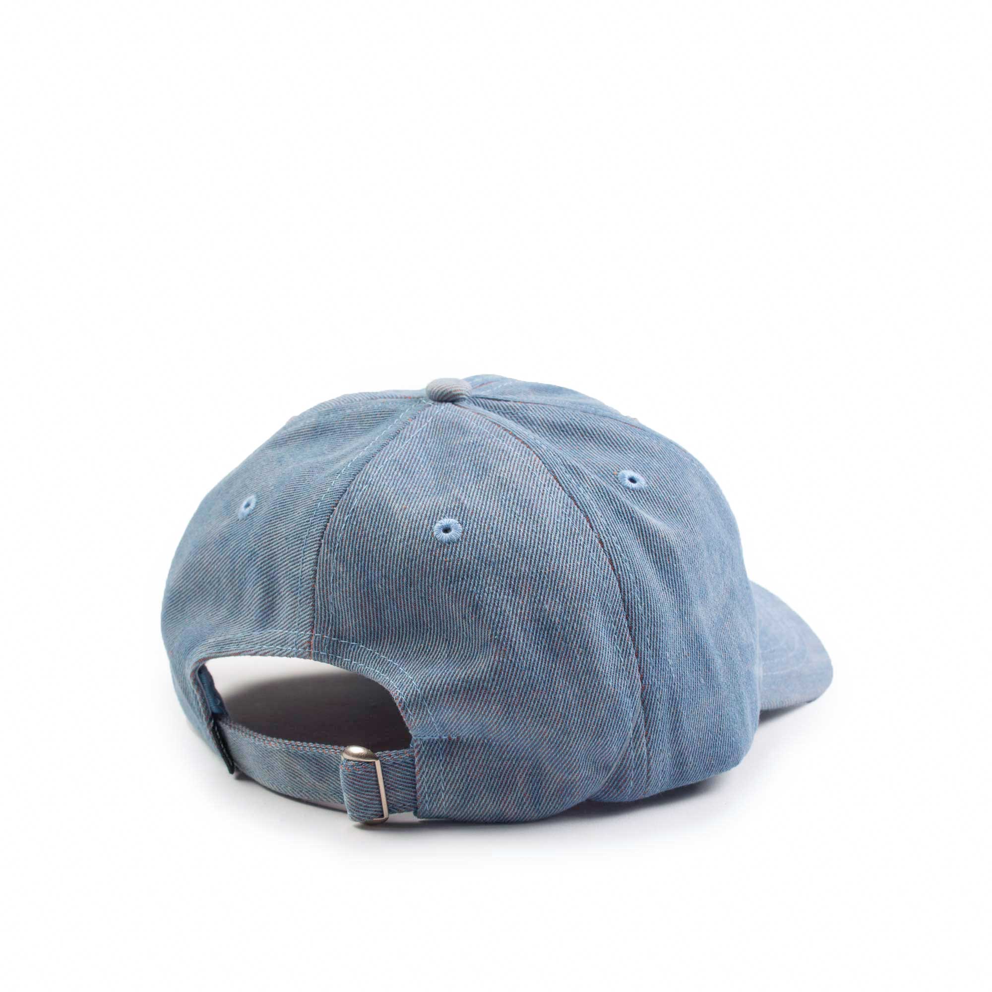 Quiet Life Camera dad hat, light denim tie dye - Image 2