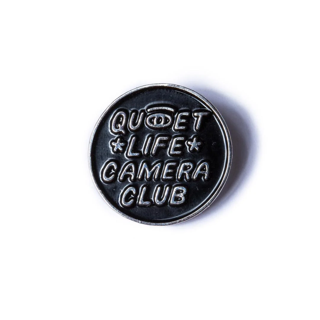 Quiet Life Camera Eye Lapel Pin