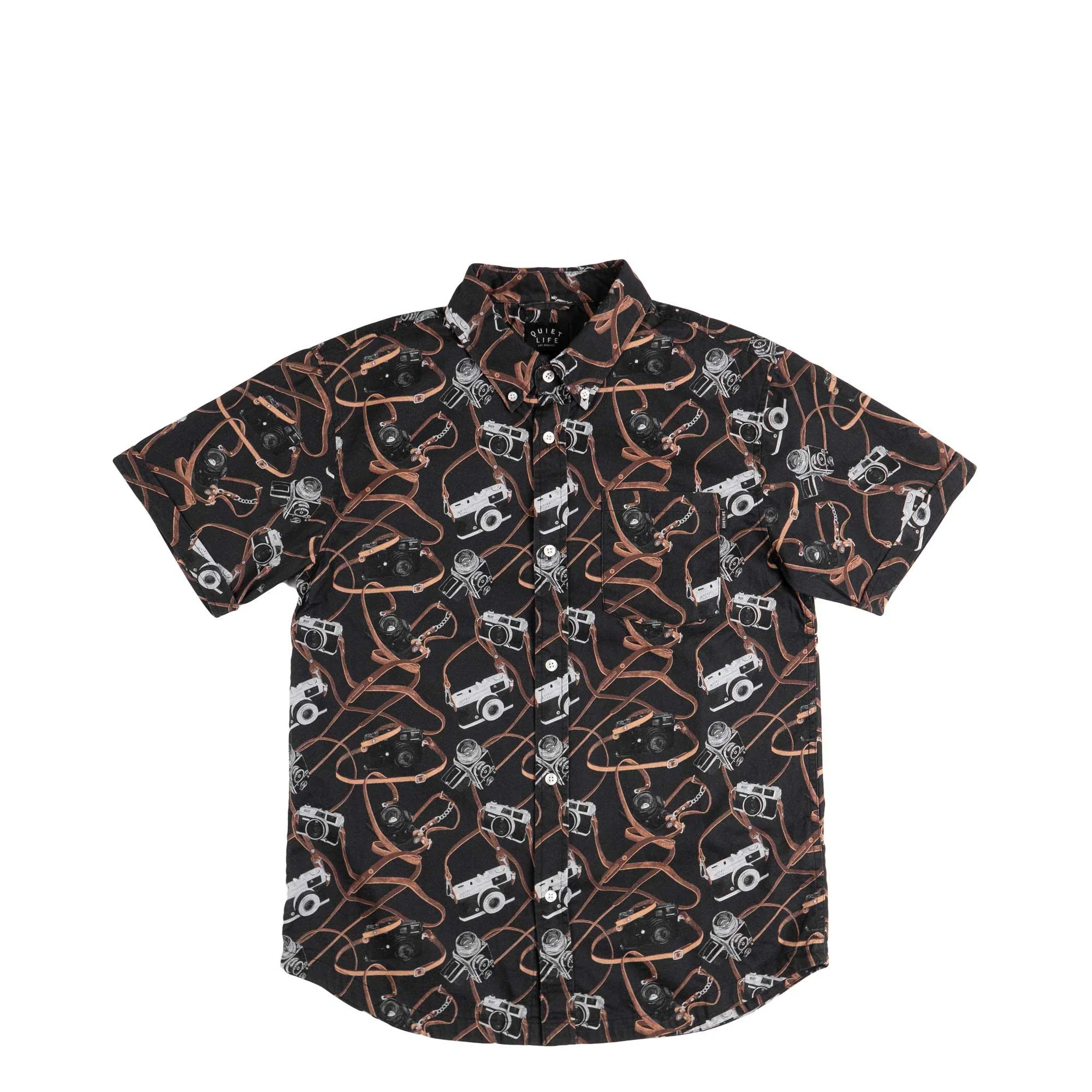 Quiet Life Camera Strap short sleeved shirt