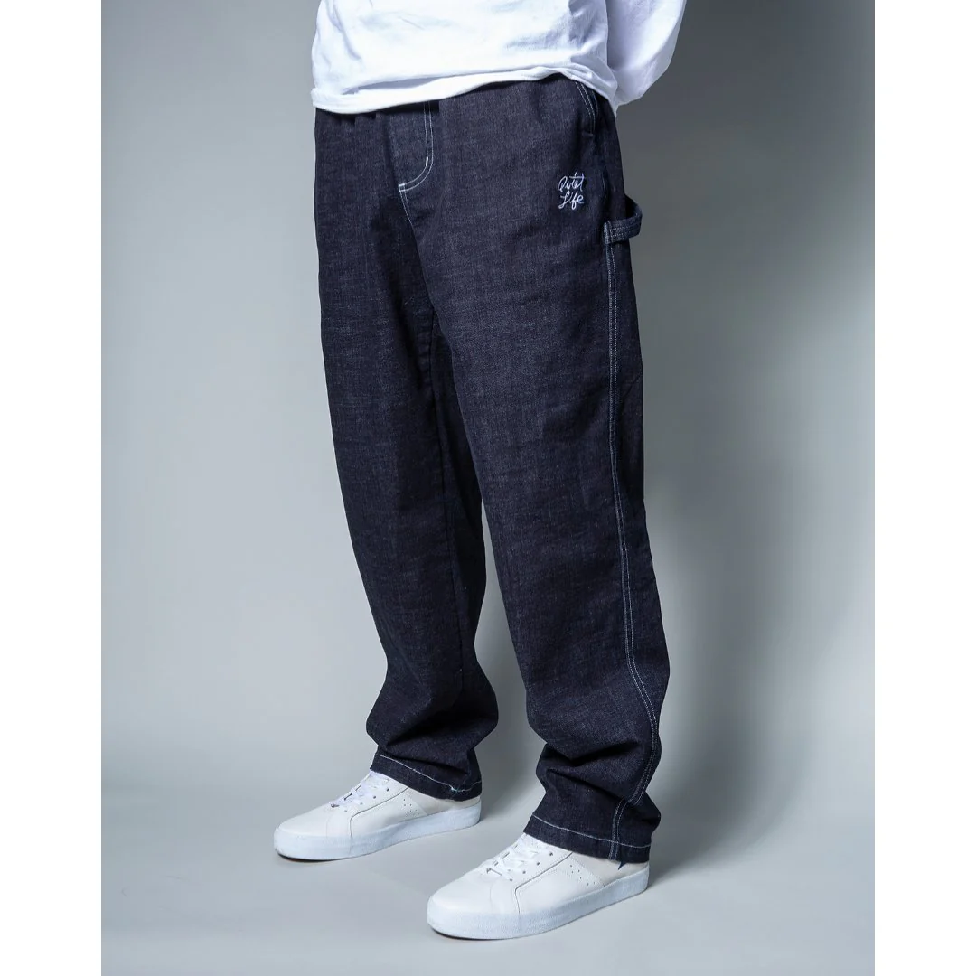 Quiet Life Contrast Stitch Carpenter Pant - Image 2