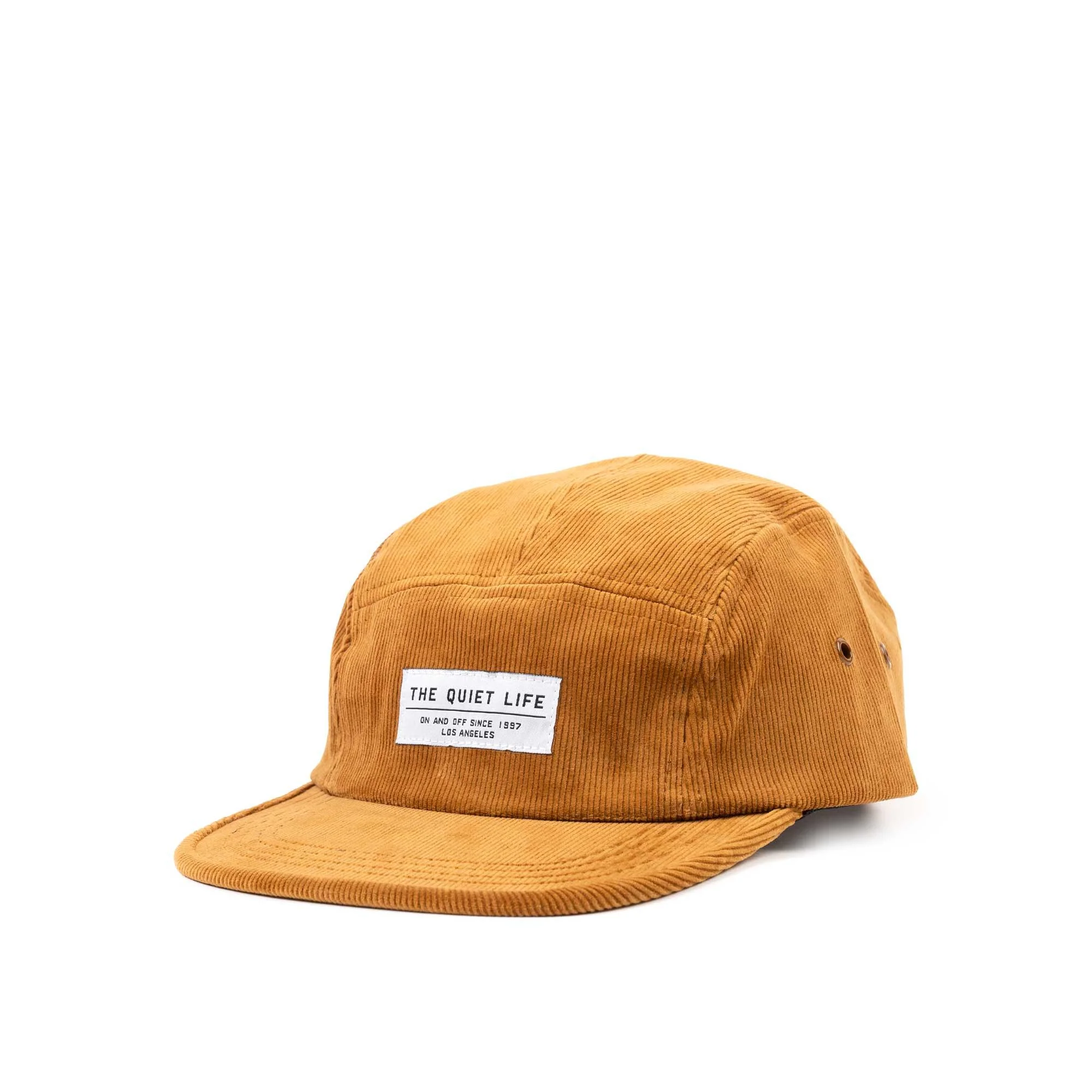 Quiet Life Cord 5 Panel hat, tan