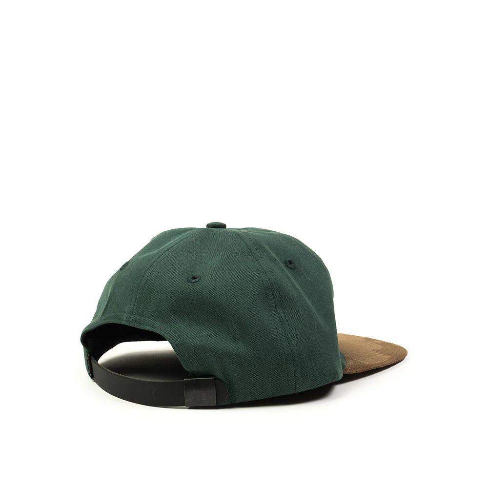 Quiet Life Cursive Polo hat, hunter green - Image 2