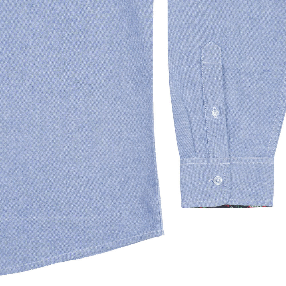 Quiet Life Cut & Sew Peony Oxford Shirt - Image 4