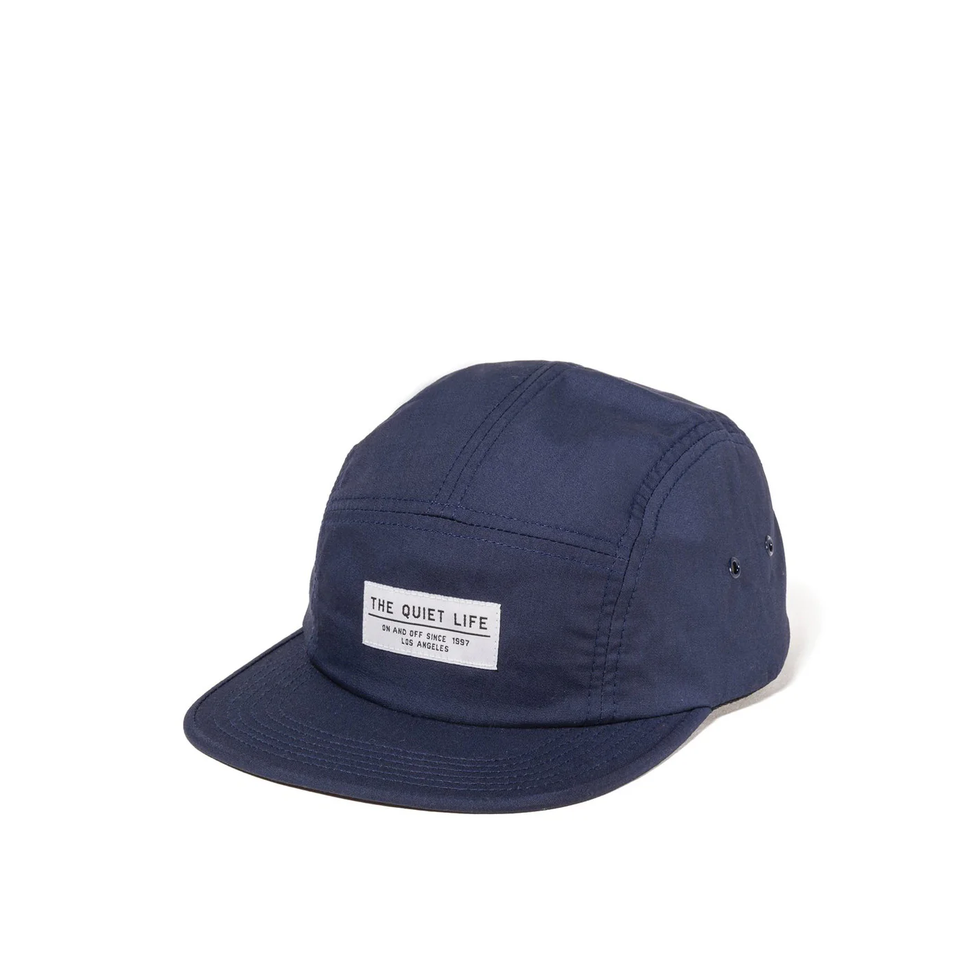 Quiet Life Foundation 5 Panel Camper Hat - Made In USA, navy
