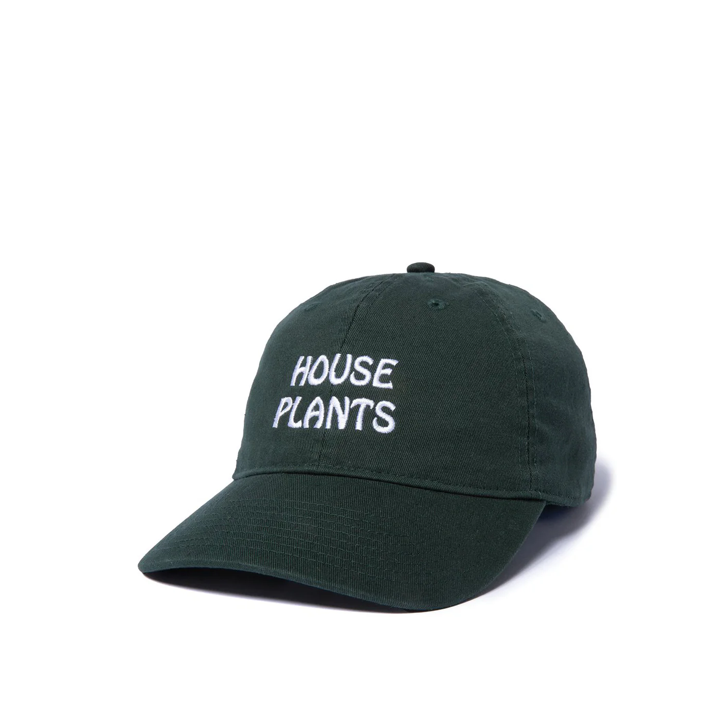 Quiet Life House Plants Dad Hat, forest green