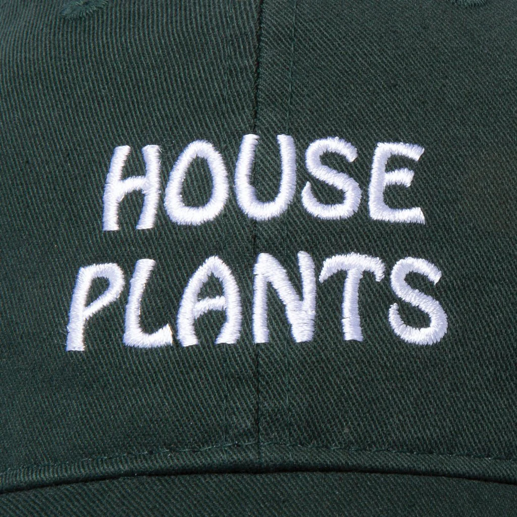 Quiet Life House Plants Dad Hat, forest green - Image 2