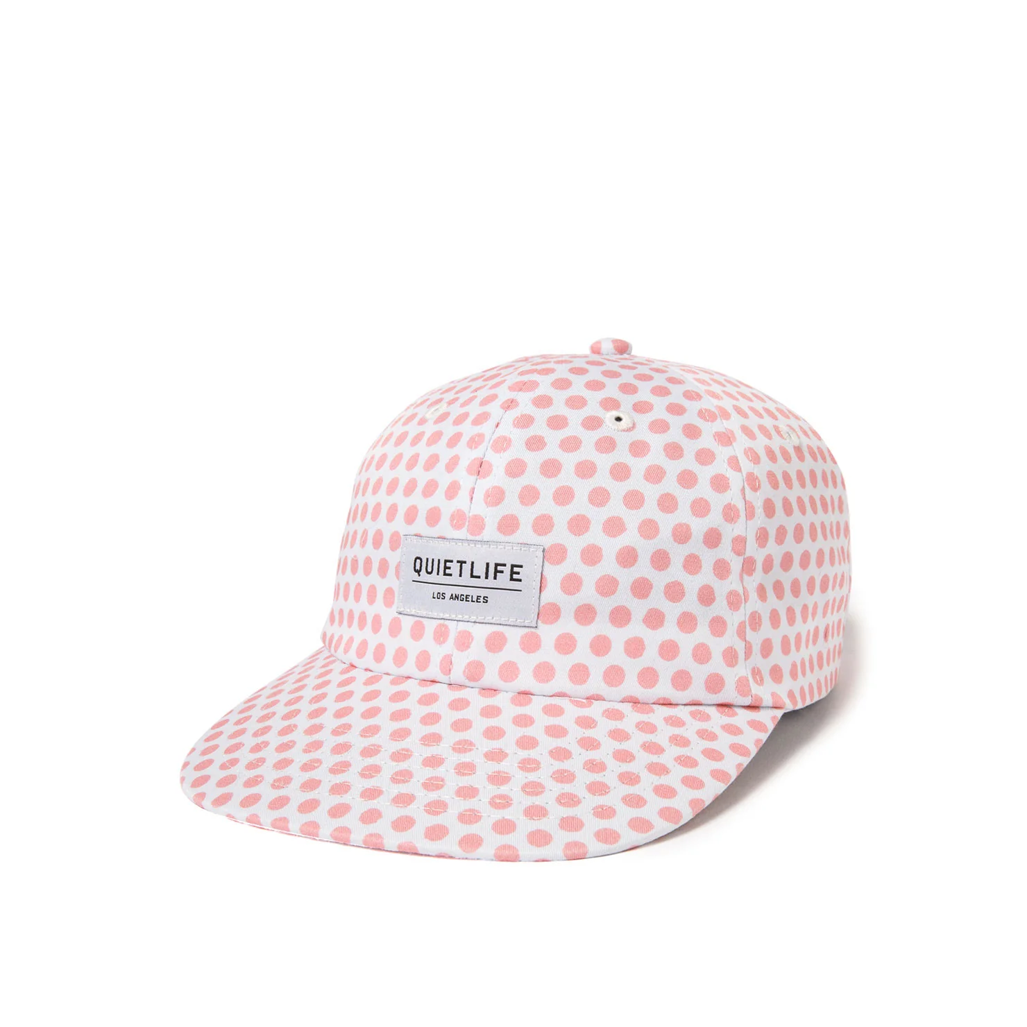 Quiet Life Lichtenstein Polo Hat - white/pink