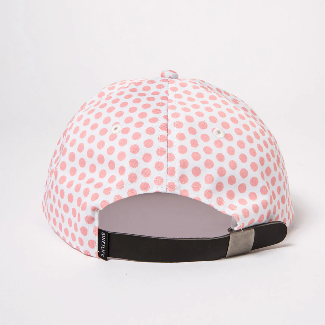 Quiet Life Lichtenstein Polo Hat - white/pink - Image 2