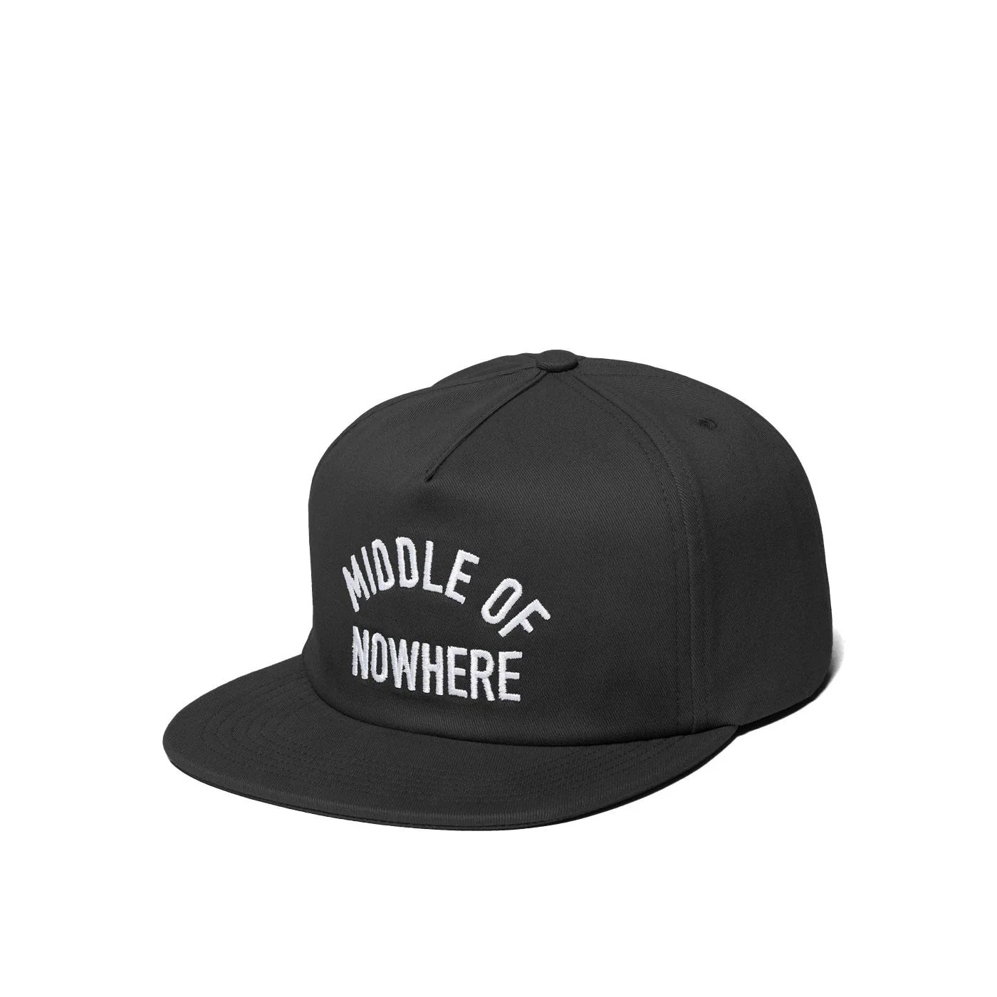 Quiet Life Middle of Nowhere relaxed snapback, black