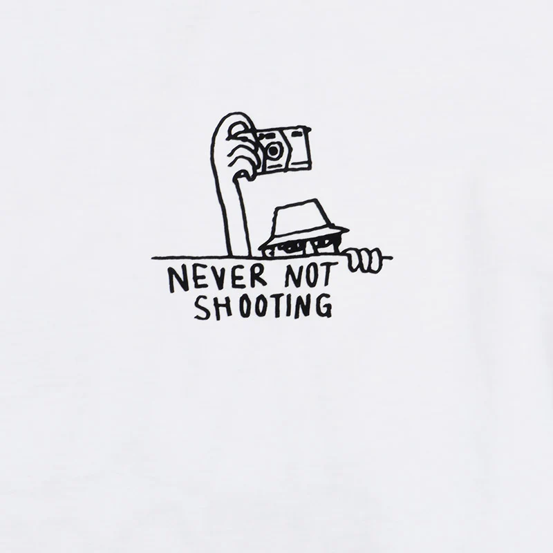 Quiet Life Never Not Shooting premium tee - Image 2