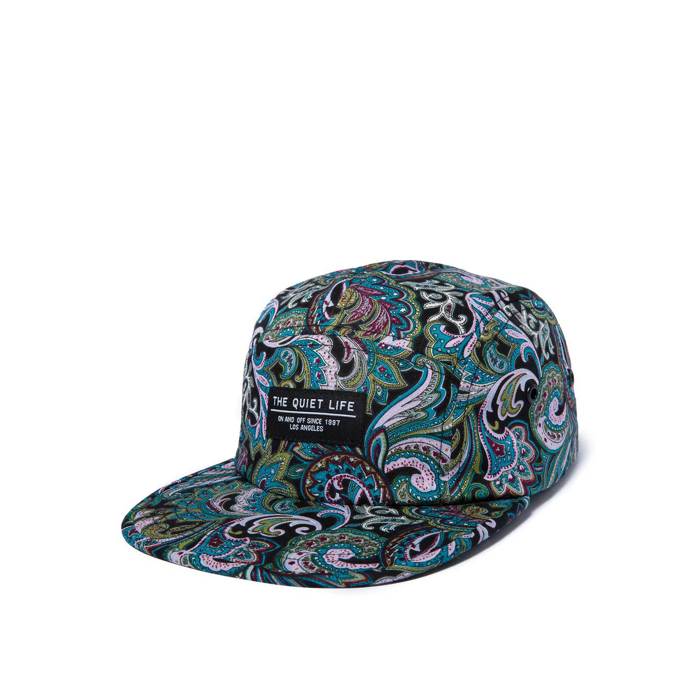 Quiet Life Paisley 5 Panel Camper Hat, multi