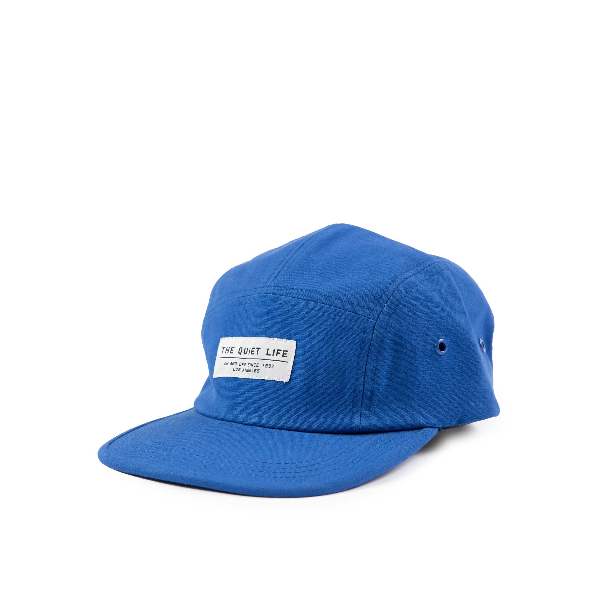 Quiet Life Photographer 5 panel hat, blue