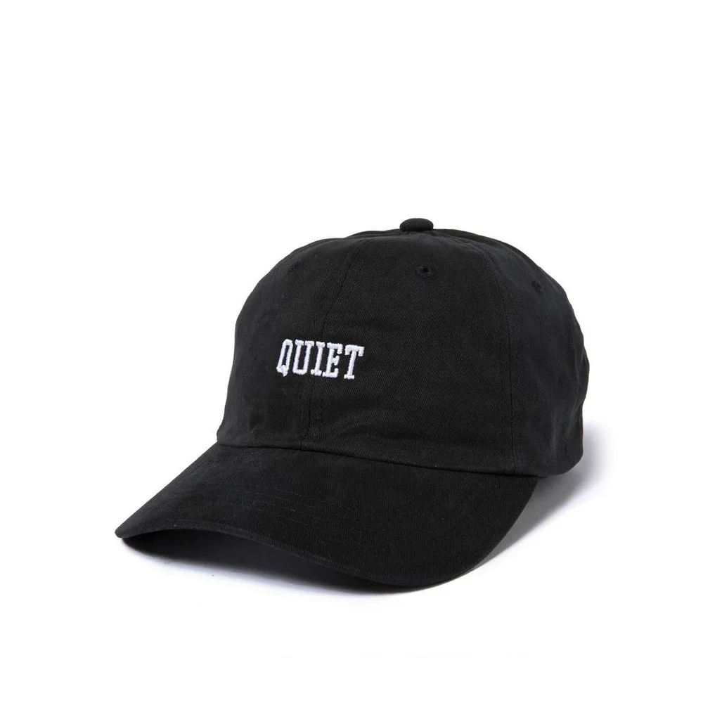 Quiet Life Quiet Dad hat - black